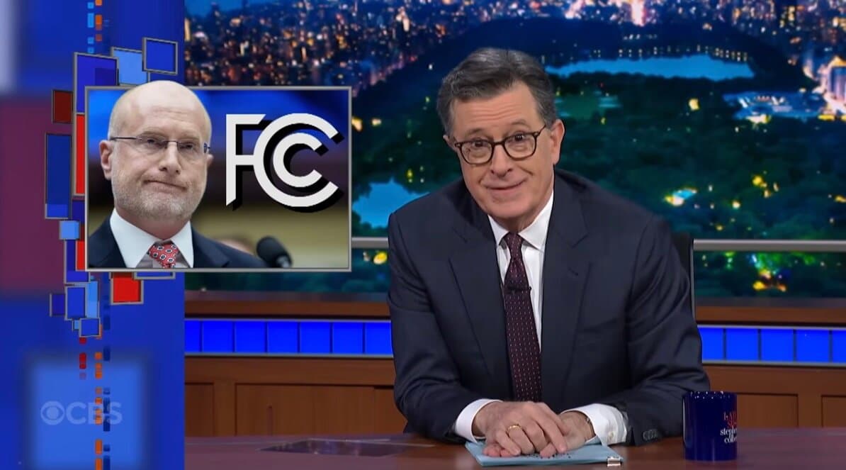 Colbert Doesn’t Give an FCC About Calling Out CBS