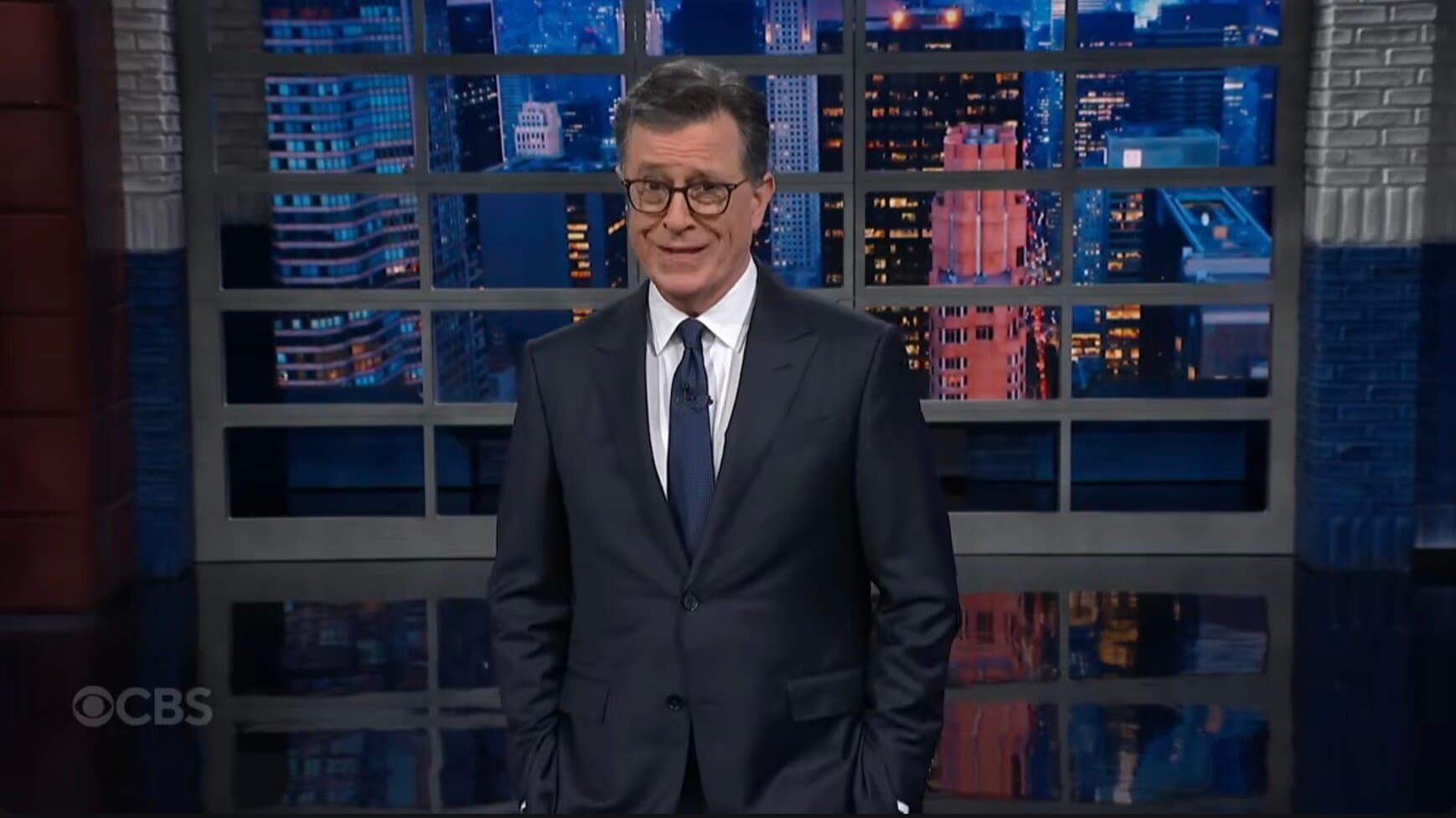 Stephen Colbert Delights in Trump’s ‘Ongoing Papal Feud’