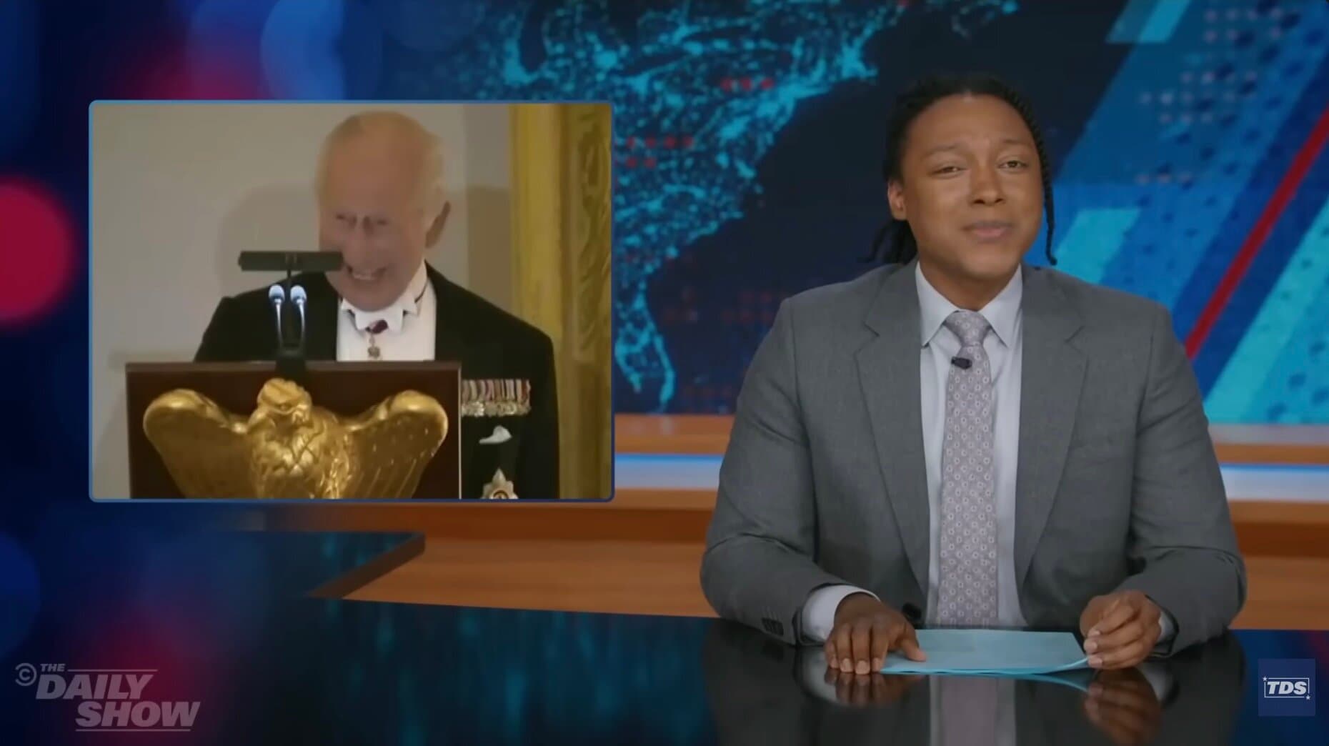 Josh Johnson Gives King Charles Props for His Comedy Chops