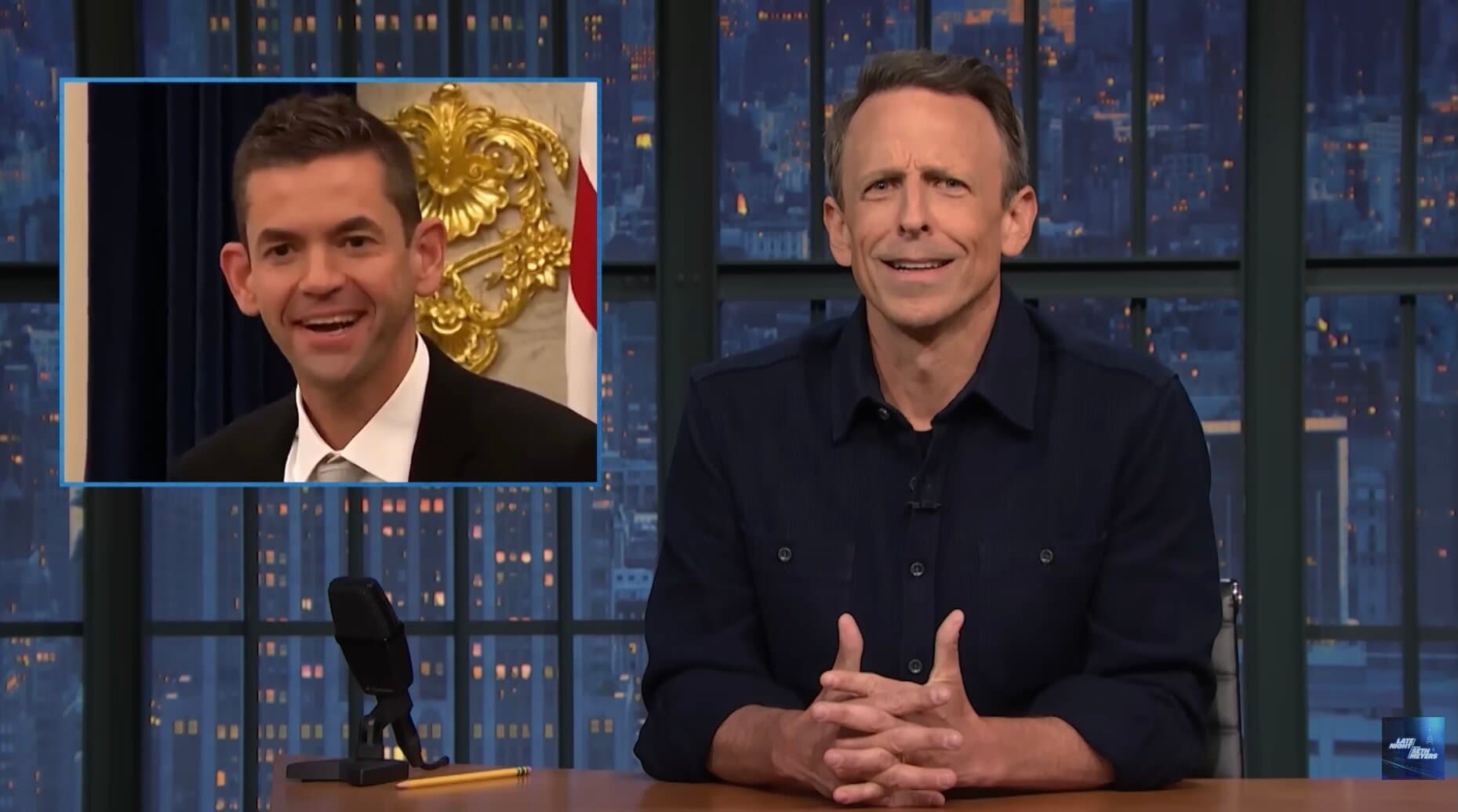 Seth Meyers Gives Trump an Earful About Ear Jokes
