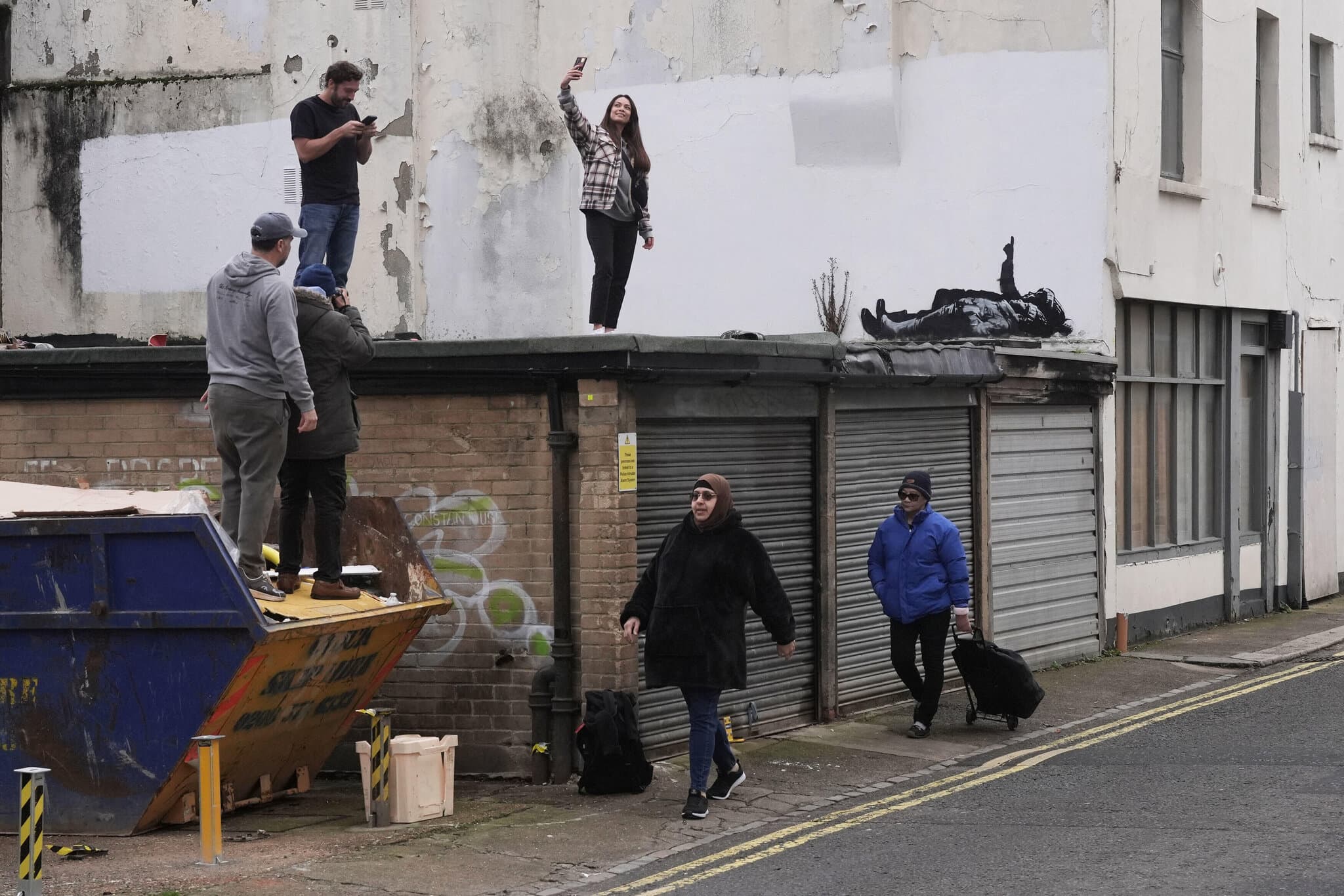 Banksy Gives Britain Another Bittersweet Christmas Gift