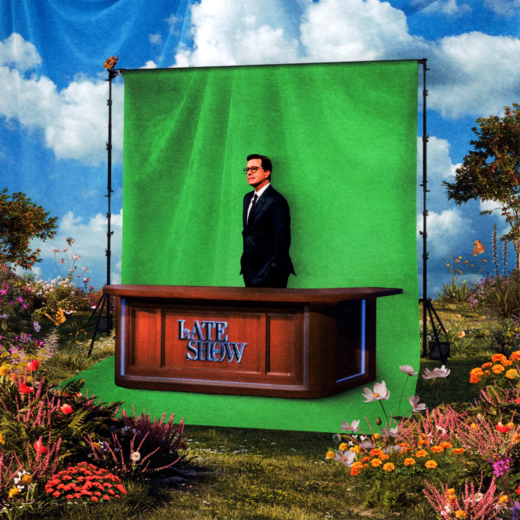 Stephen Colbert Hits a High Note