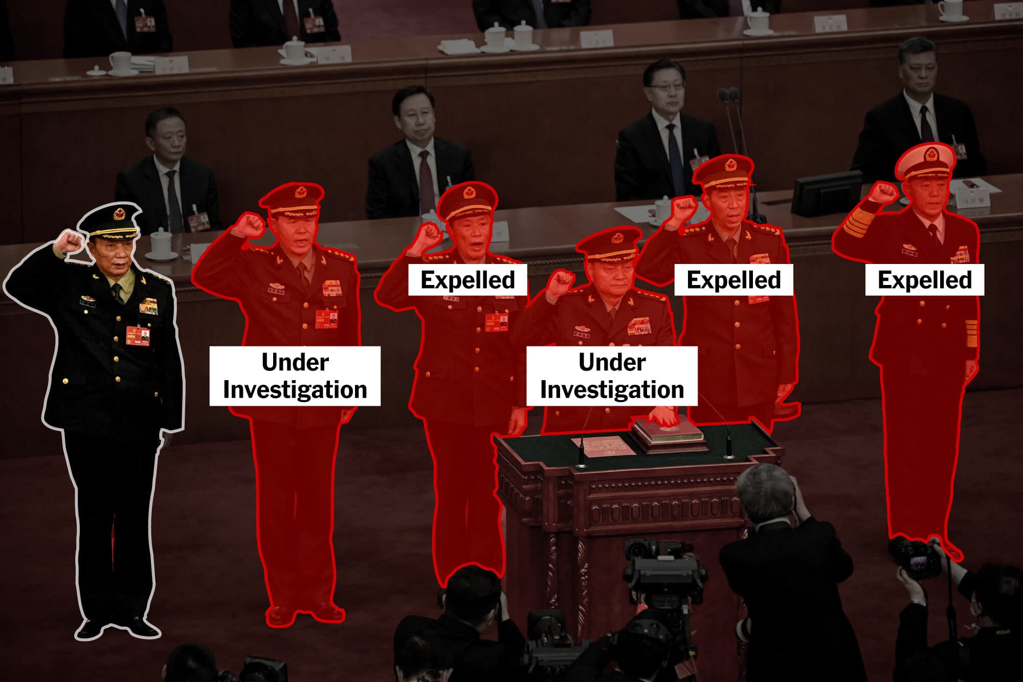 China’s Disappearing Generals