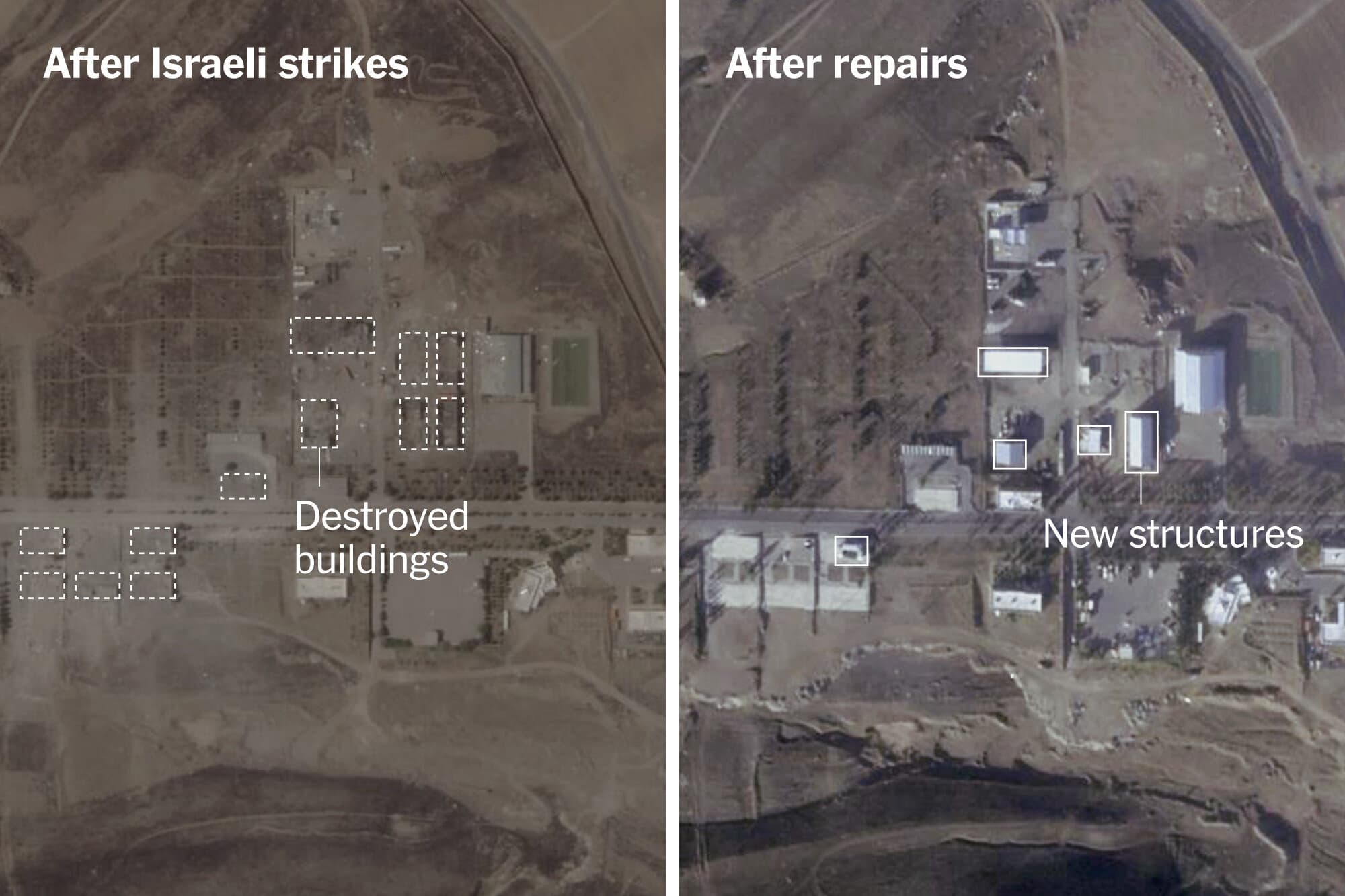 Iran Is at Work on Missile and Nuclear Sites, Satellite Images Show