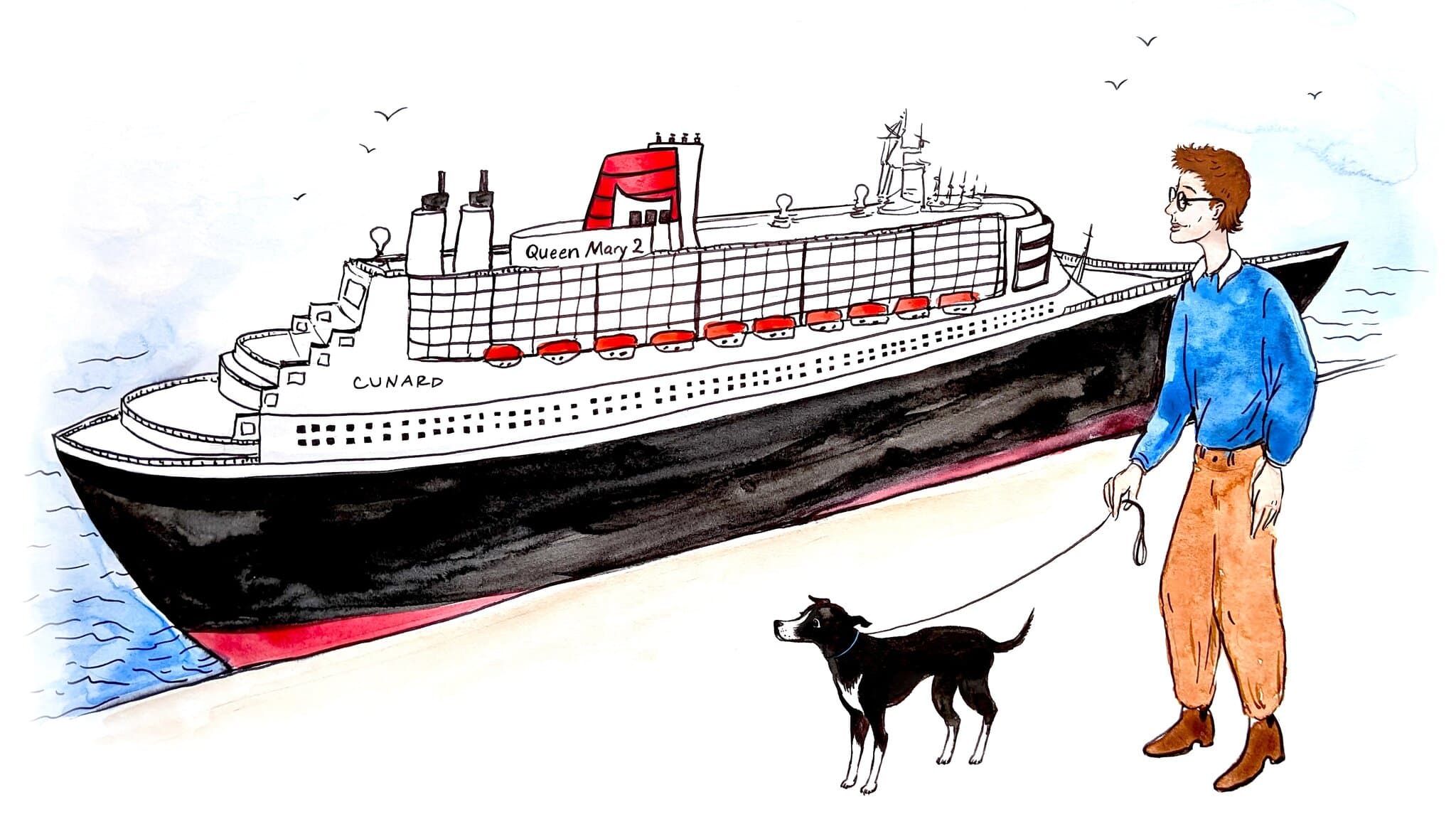 My Dog Tintin’s Trans-Atlantic Voyage on the Queen Mary 2