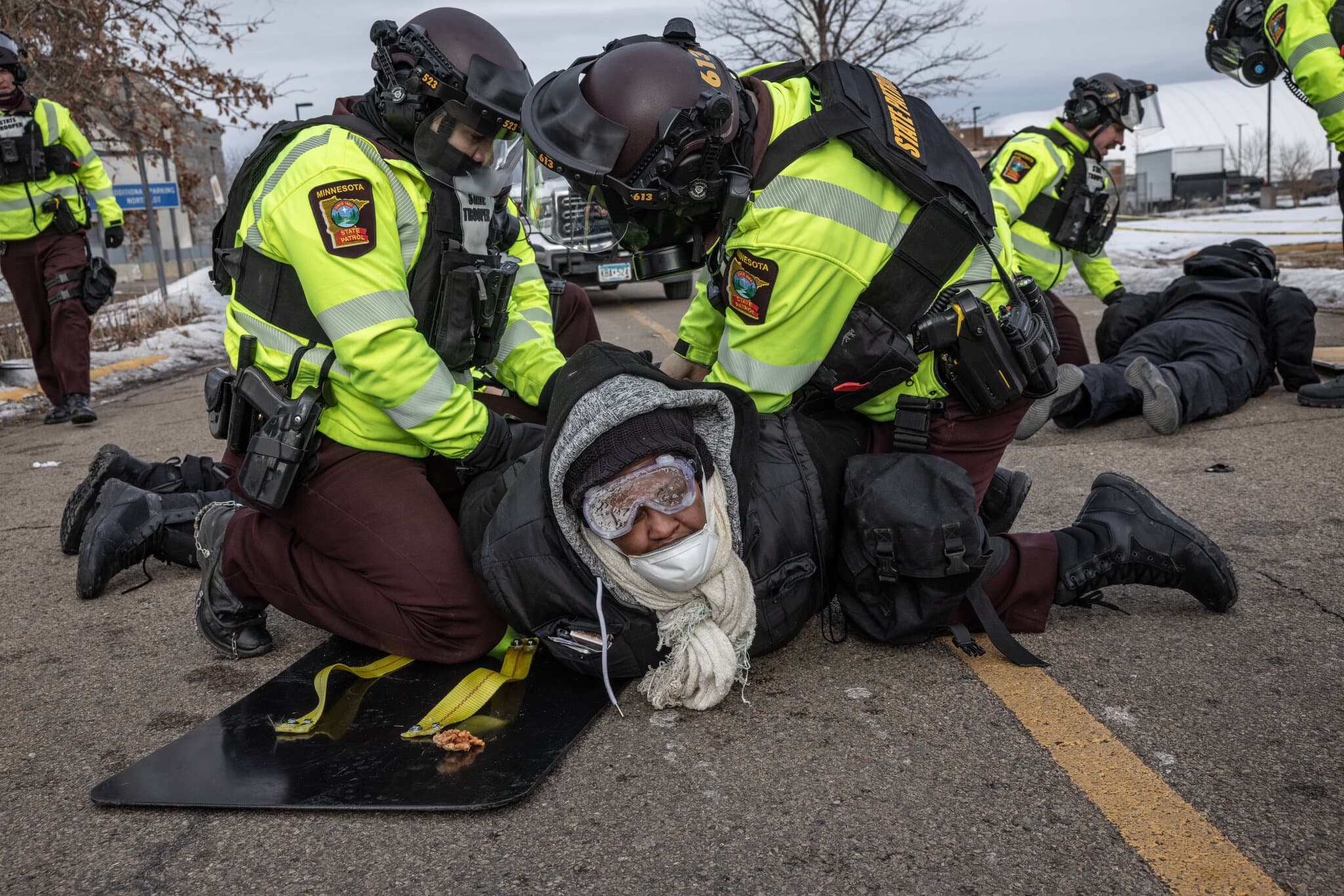 At Least 50 Arrested After Protests Escalate Outside Minnesota Federal Building