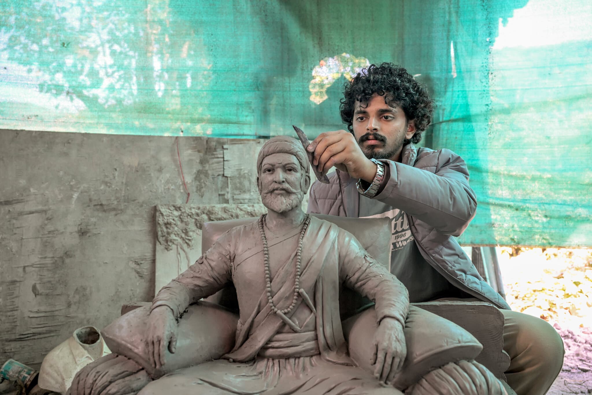 The Sculptor Riding India’s Shivaji Craze