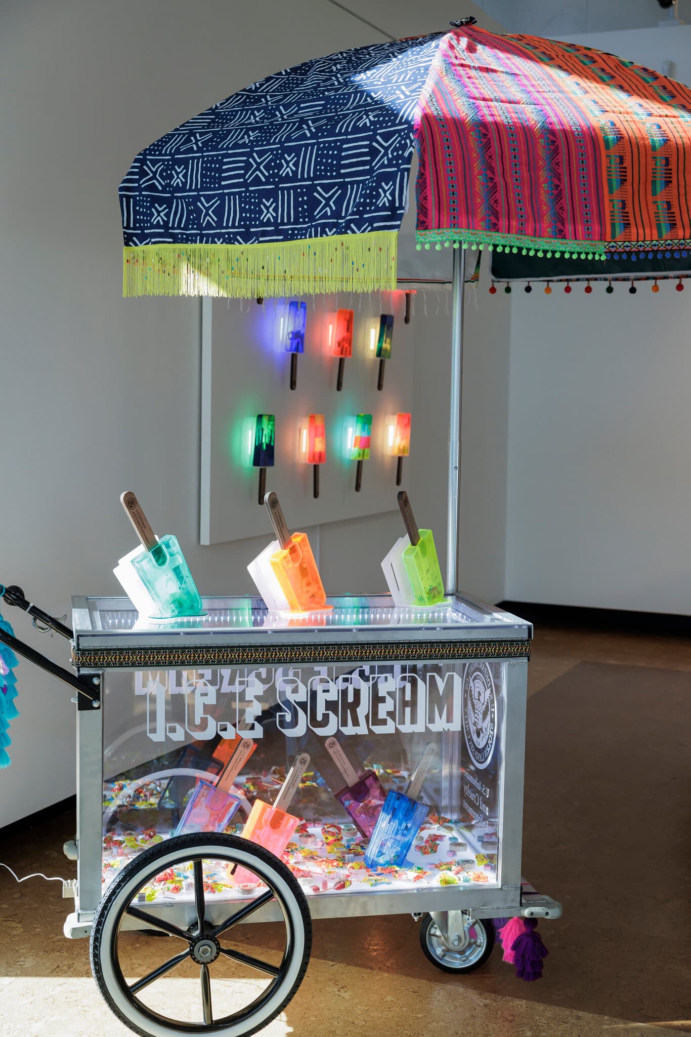 Texas University Closes Exhibition With Anti-ICE Artwork