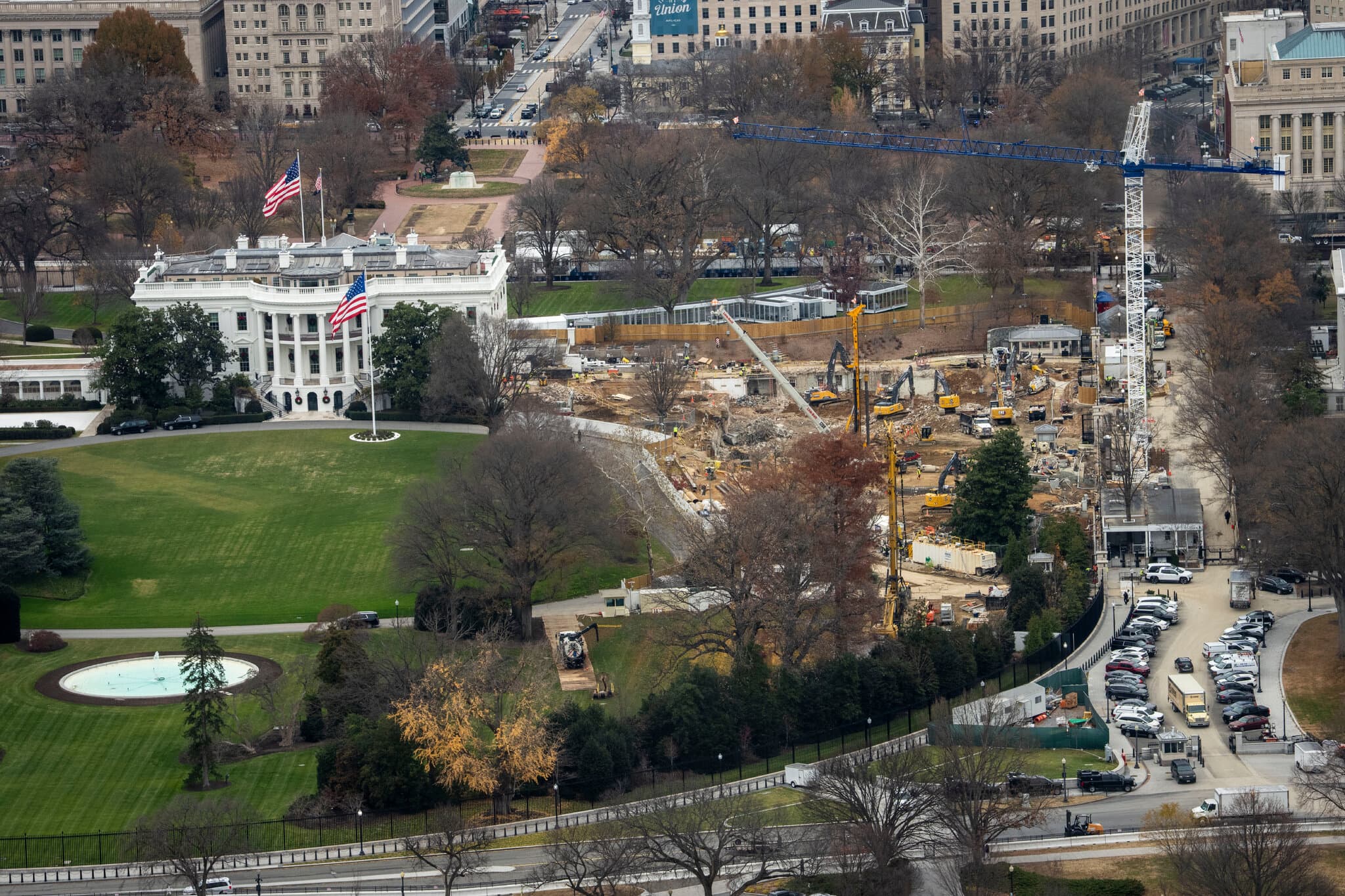 Trump Files Final Plans for White House Ballroom