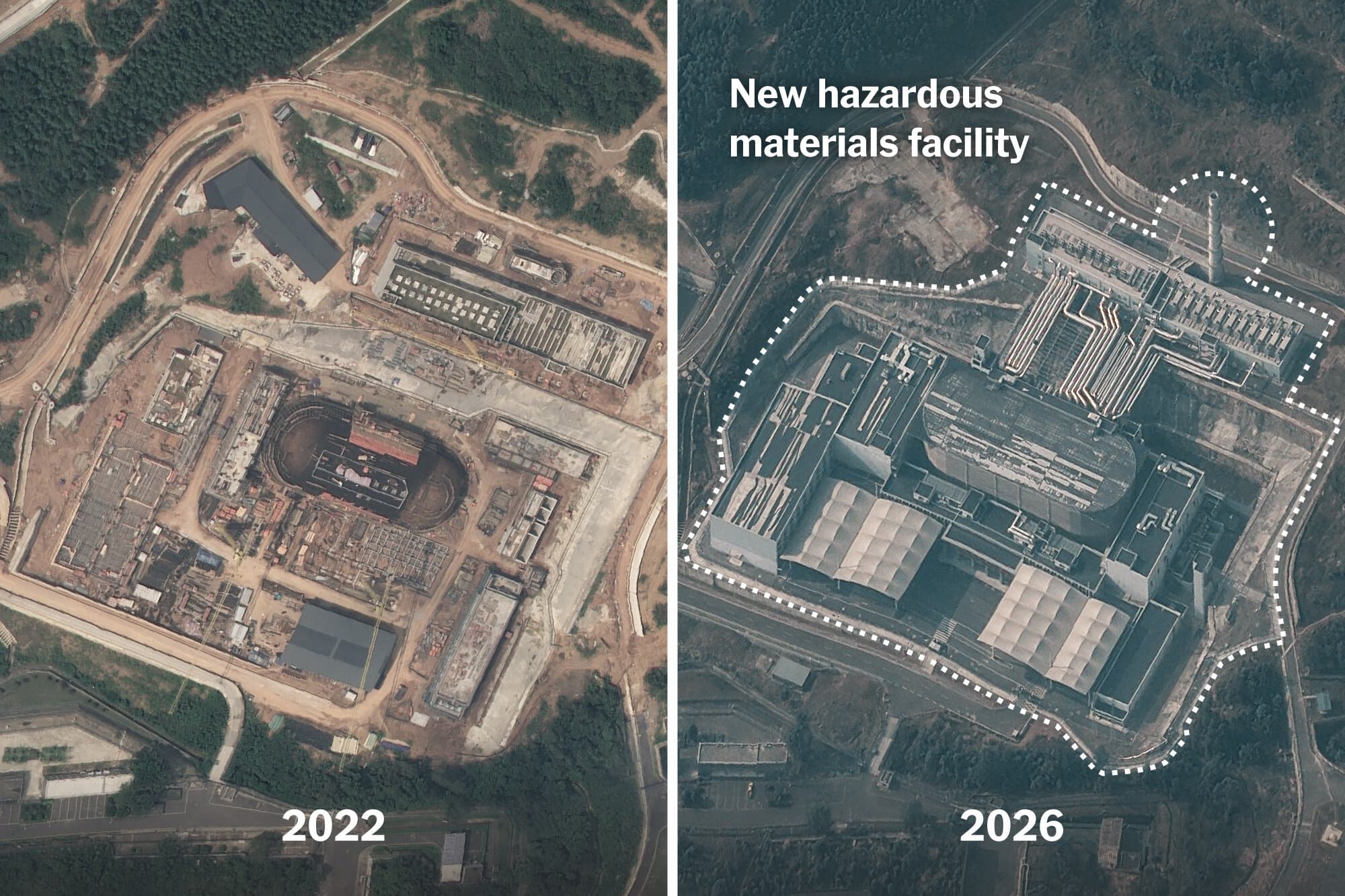 Deep in China’s Mountains, a Nuclear Revival Takes Shape