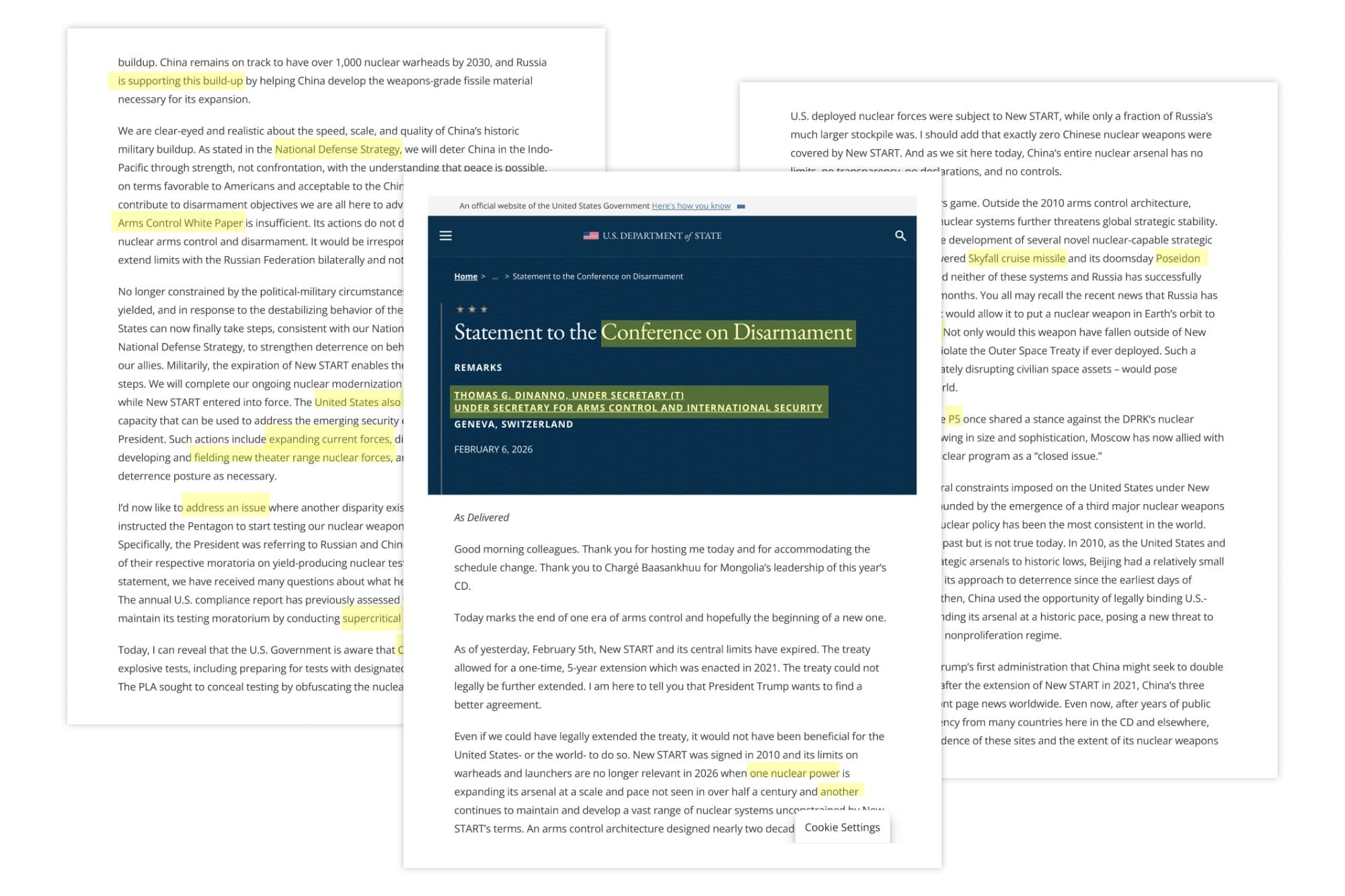 What a Speech Reveals About Trump’s Plans for Nuclear Weapons