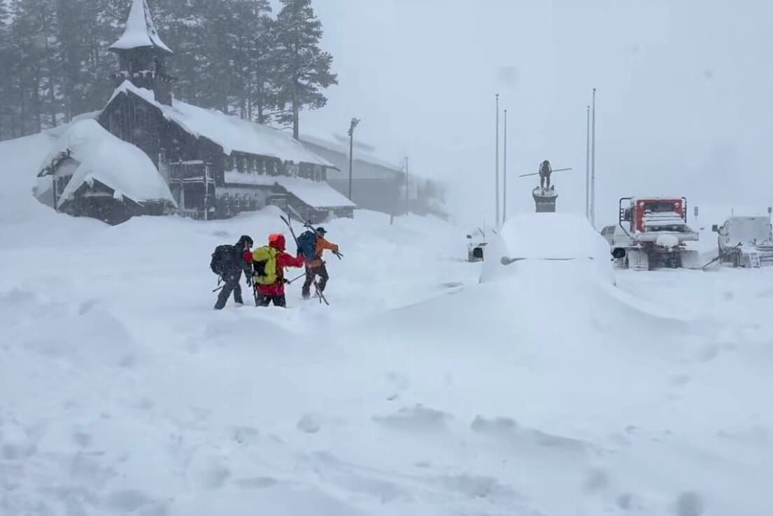 Nine Skiers Still Missing After Lake Tahoe Avalanche