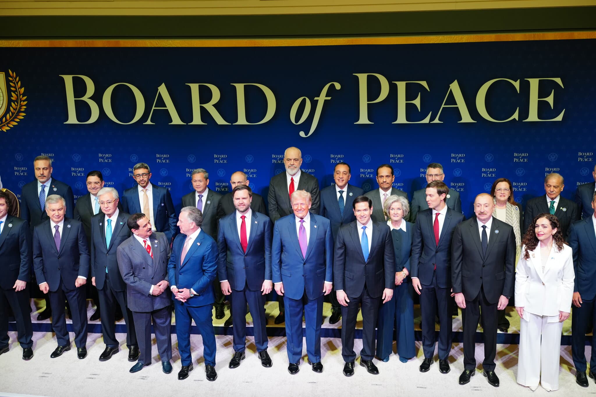 With a Golden Gavel and a Threat to Iran, Trump Launches His Board of Peace