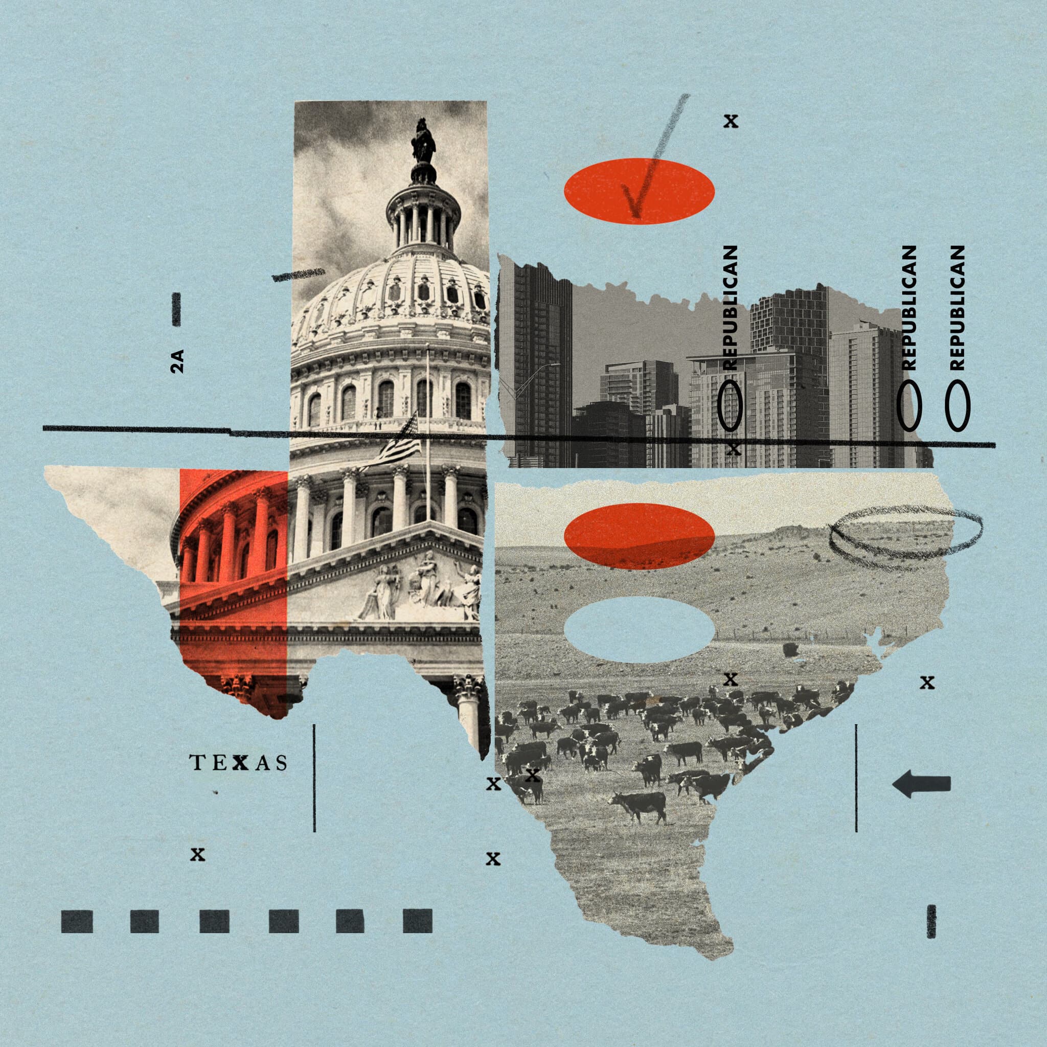 Cornyn, Paxton, Hunt: It’s a Republican Showdown in Texas