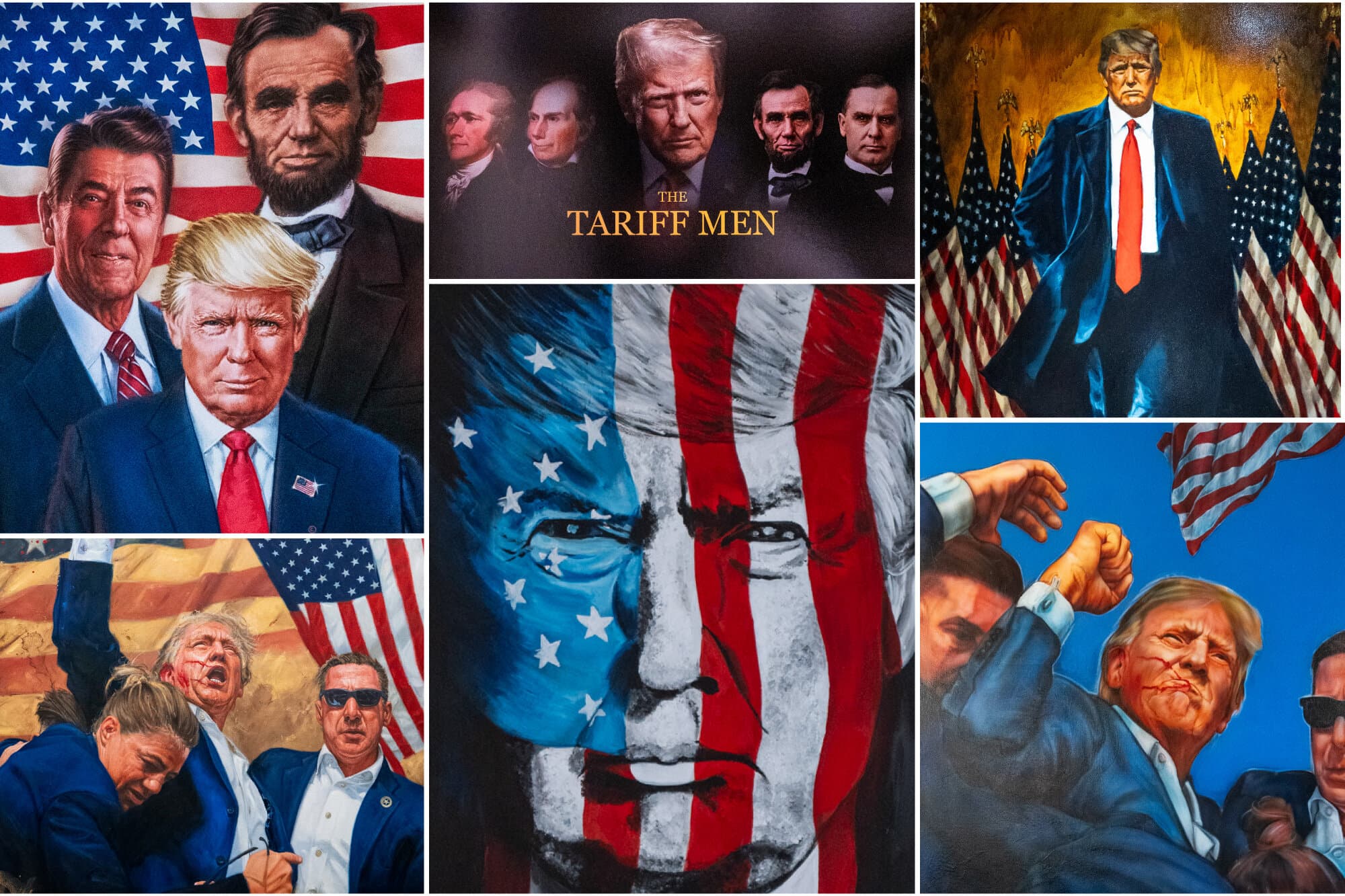 All the President’s Portraits