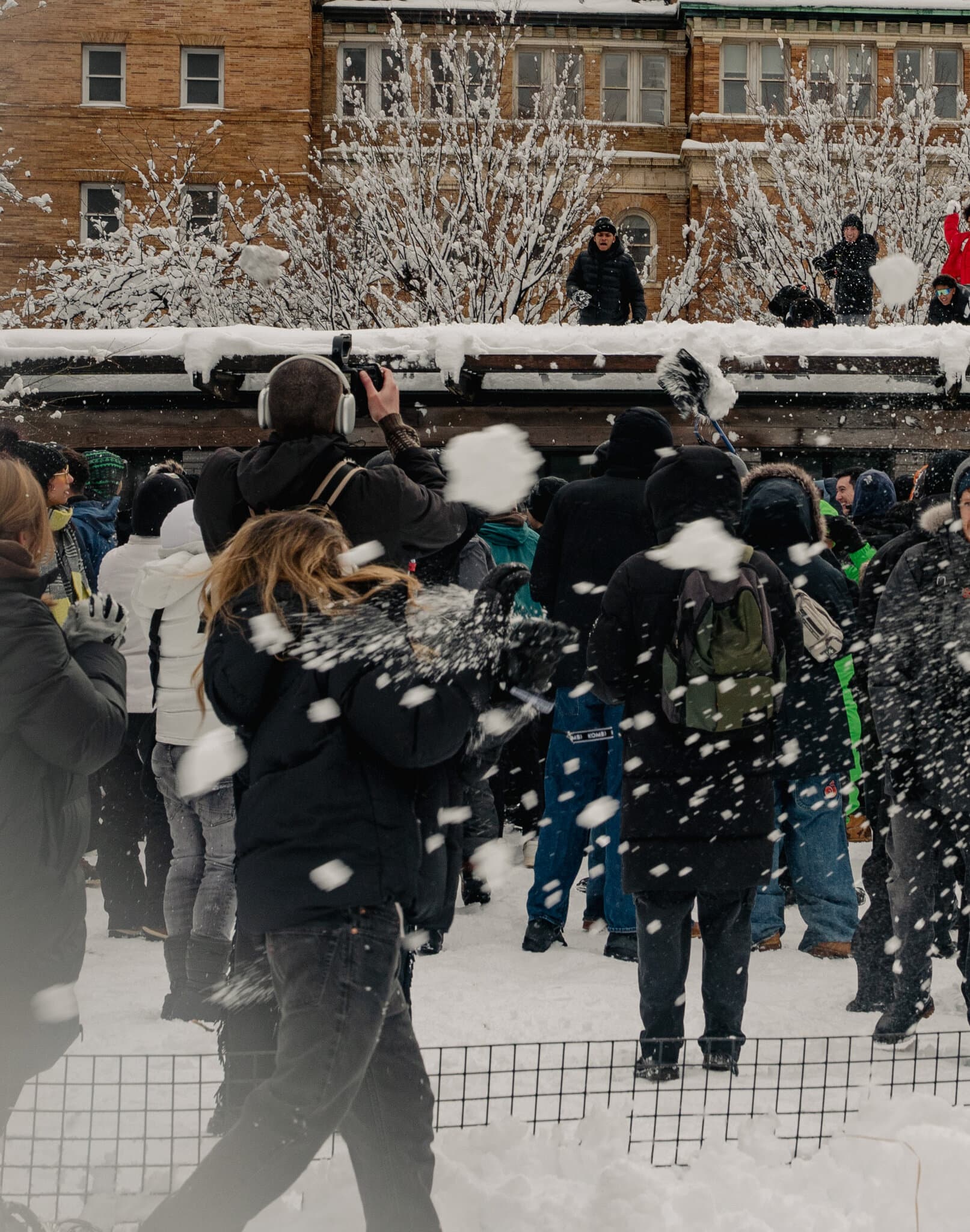 Man Arrested in N.Y.C. Snowball Fight That Police Said Injured Officers