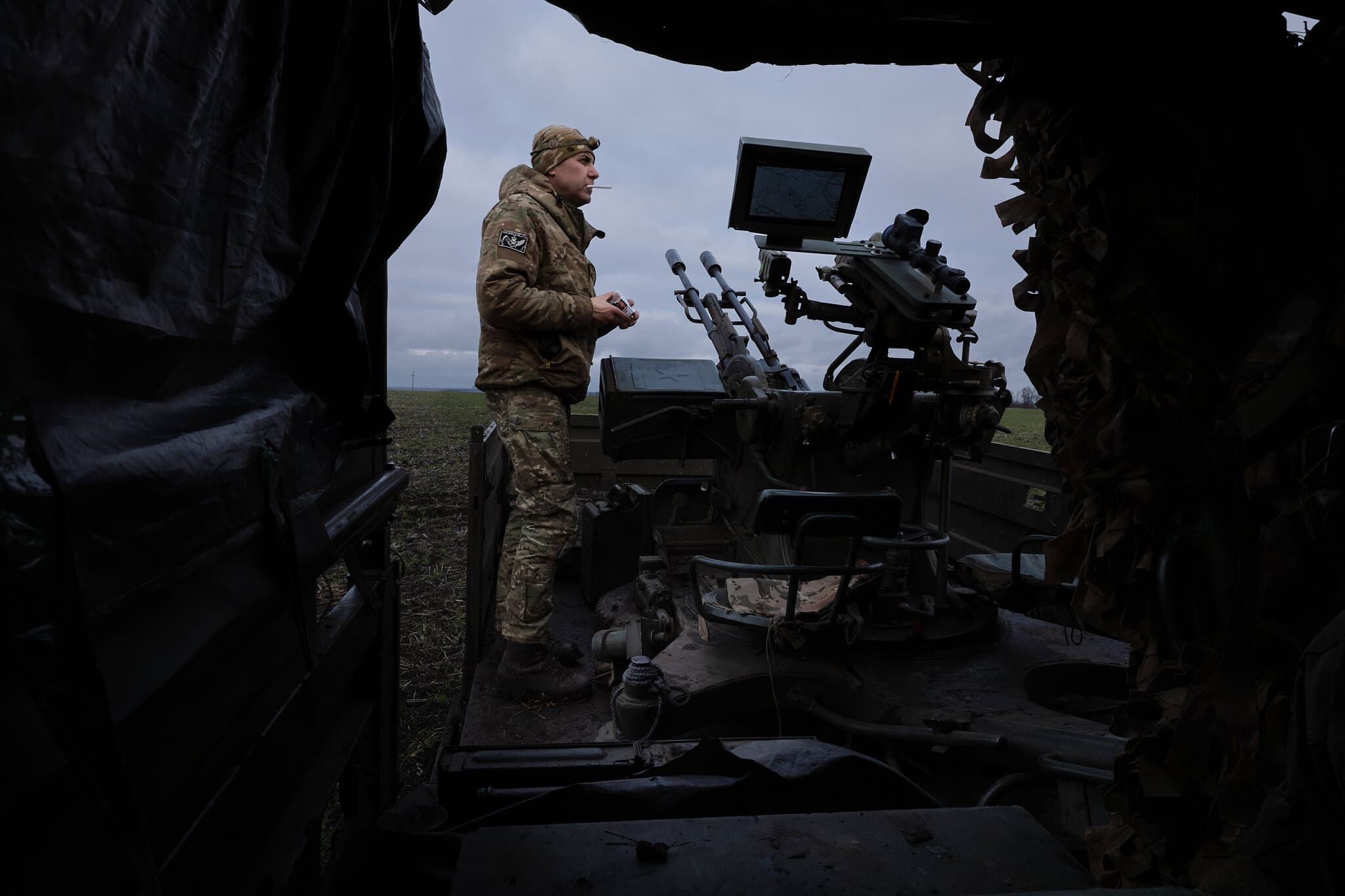 Ukraine Helps U.S. Mideast Bases With Stopping Drones