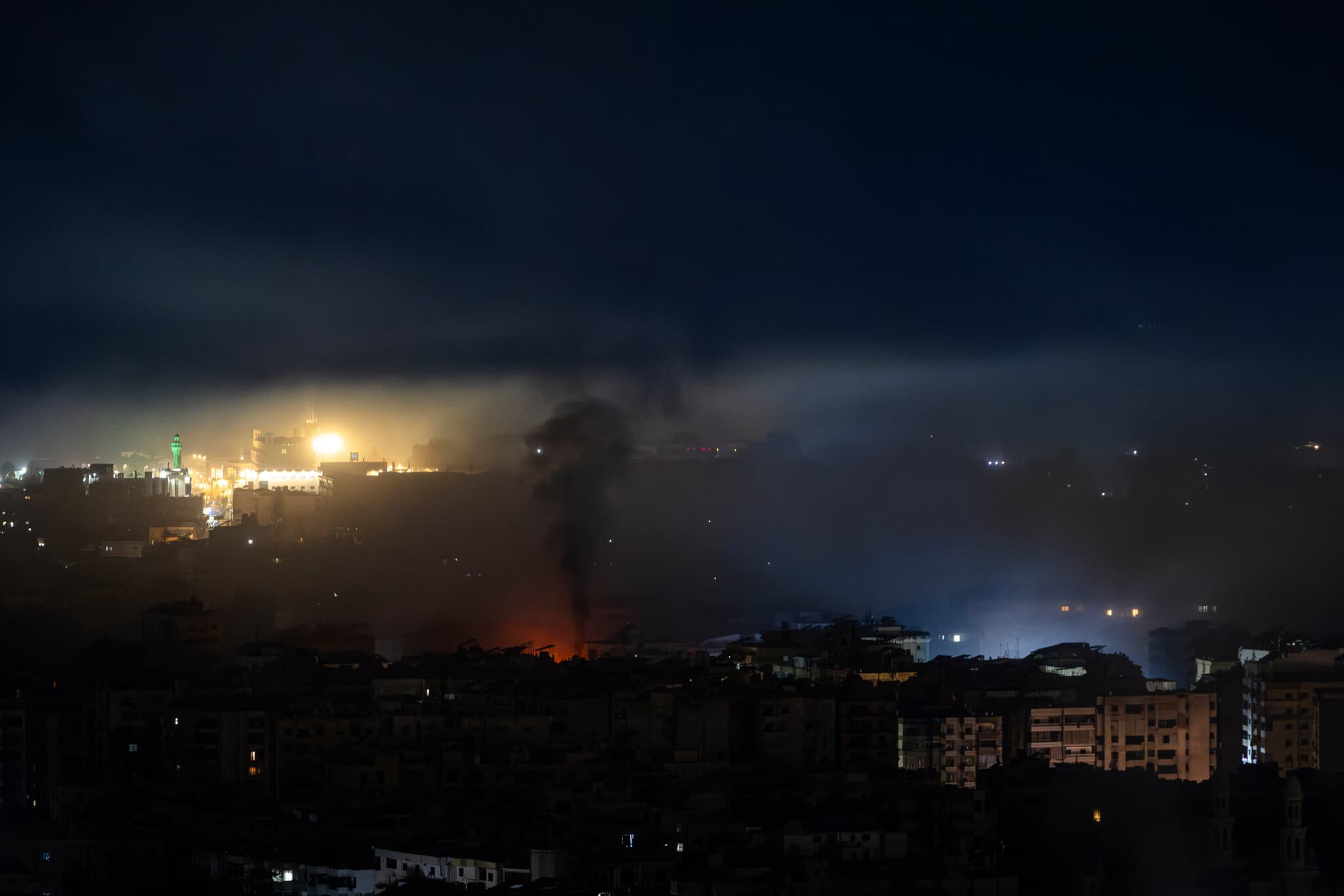 Israel Bombards Lebanese Capital in Latest Round of Strikes