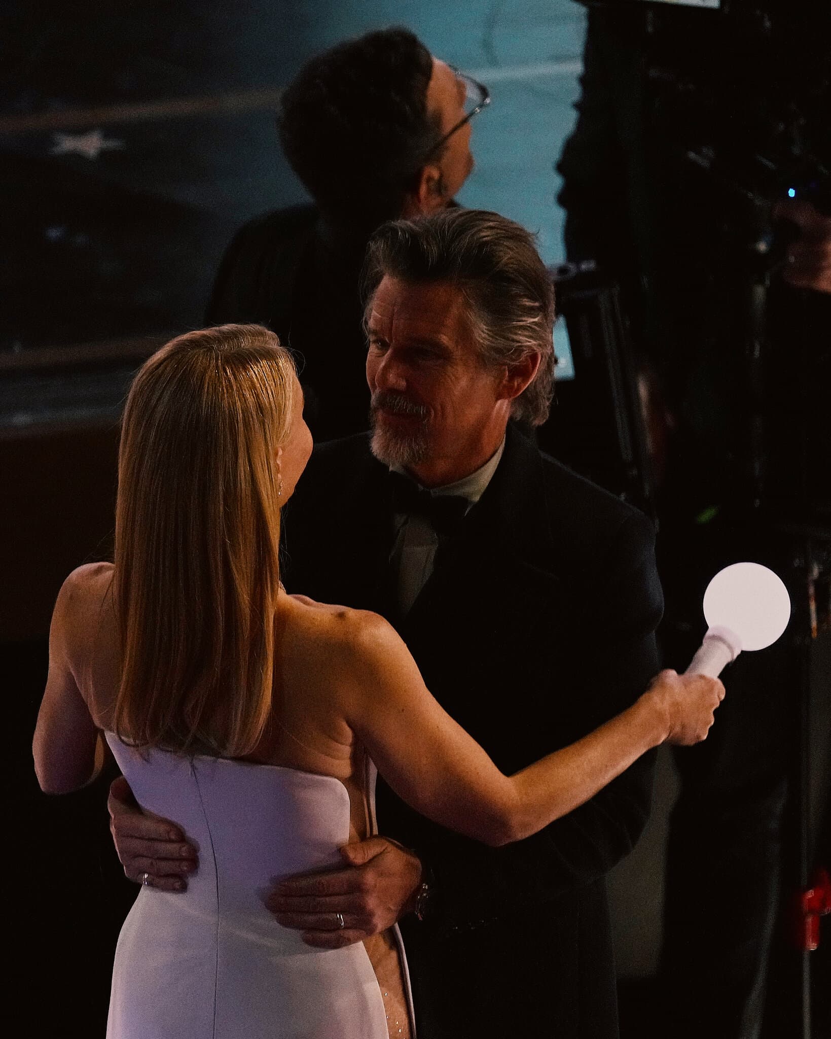 In the Oscars Audience, Stars Caught Their Breath