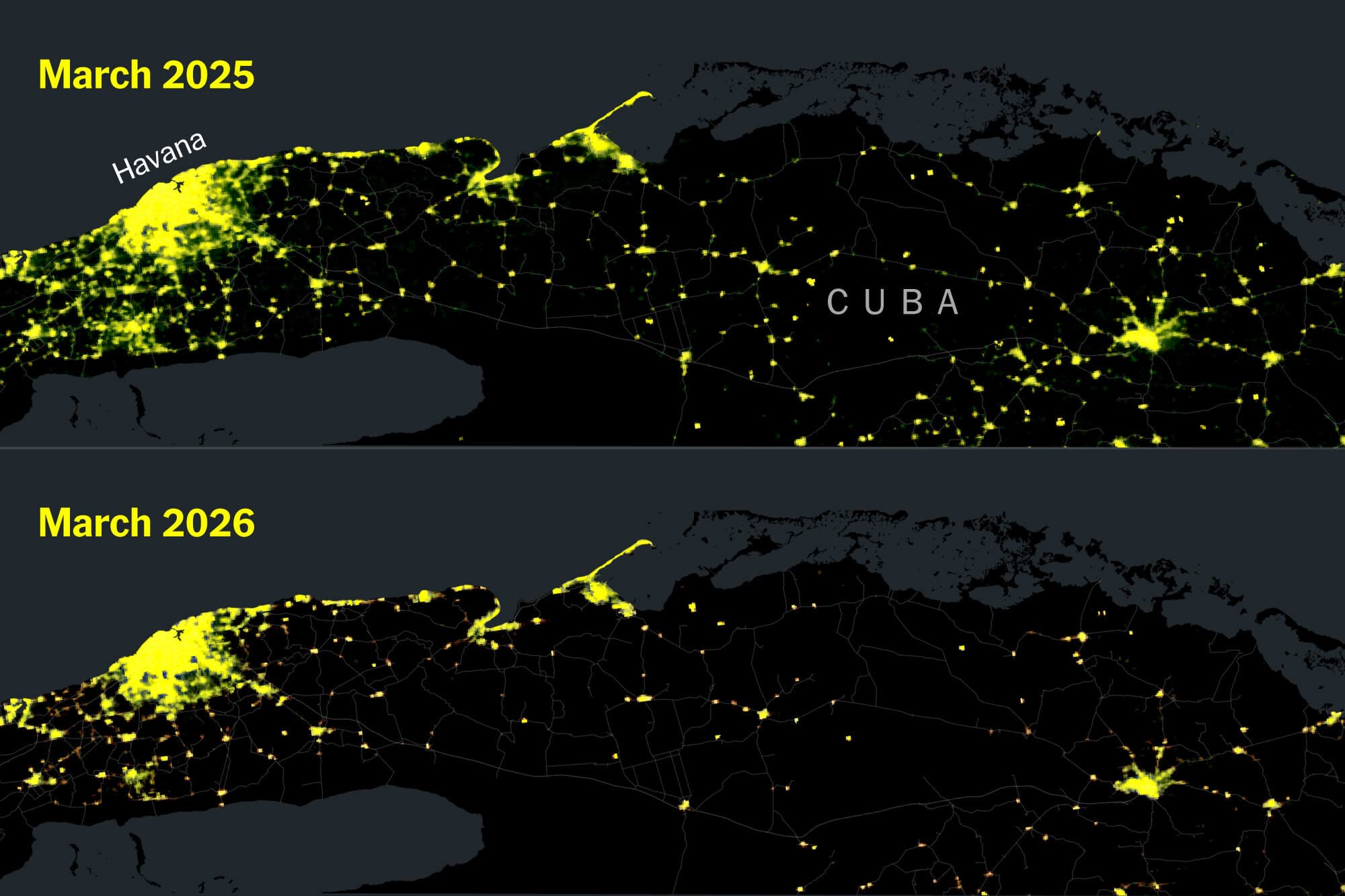 Cuba Is Going Dark
