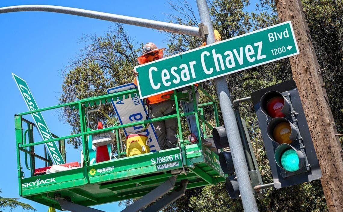 Fresno Took 30 Years to Name Cesar Chavez Blvd. Undoing It Took a Day.