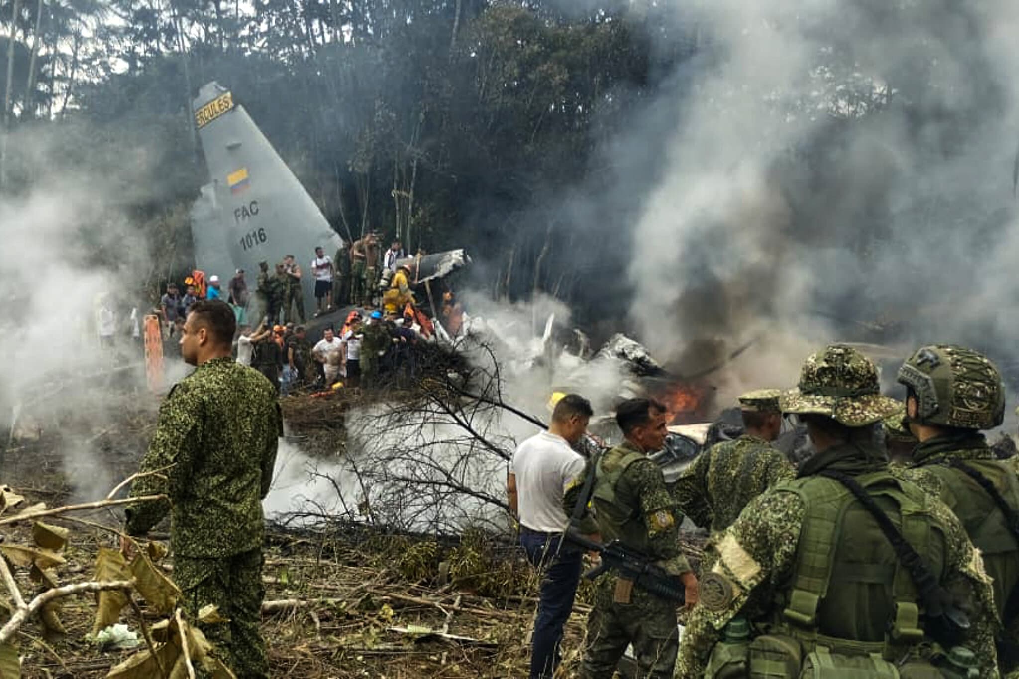 Colombian Military Plane Crash Kills 66 and Injures Dozens