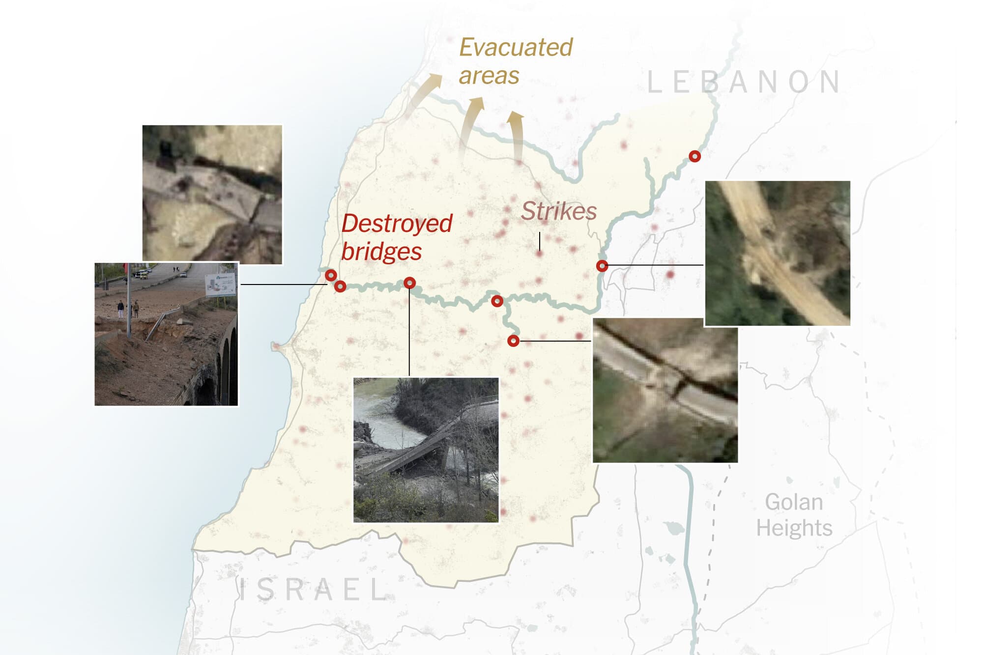 How Israel Is Taking Control of Southern Lebanon