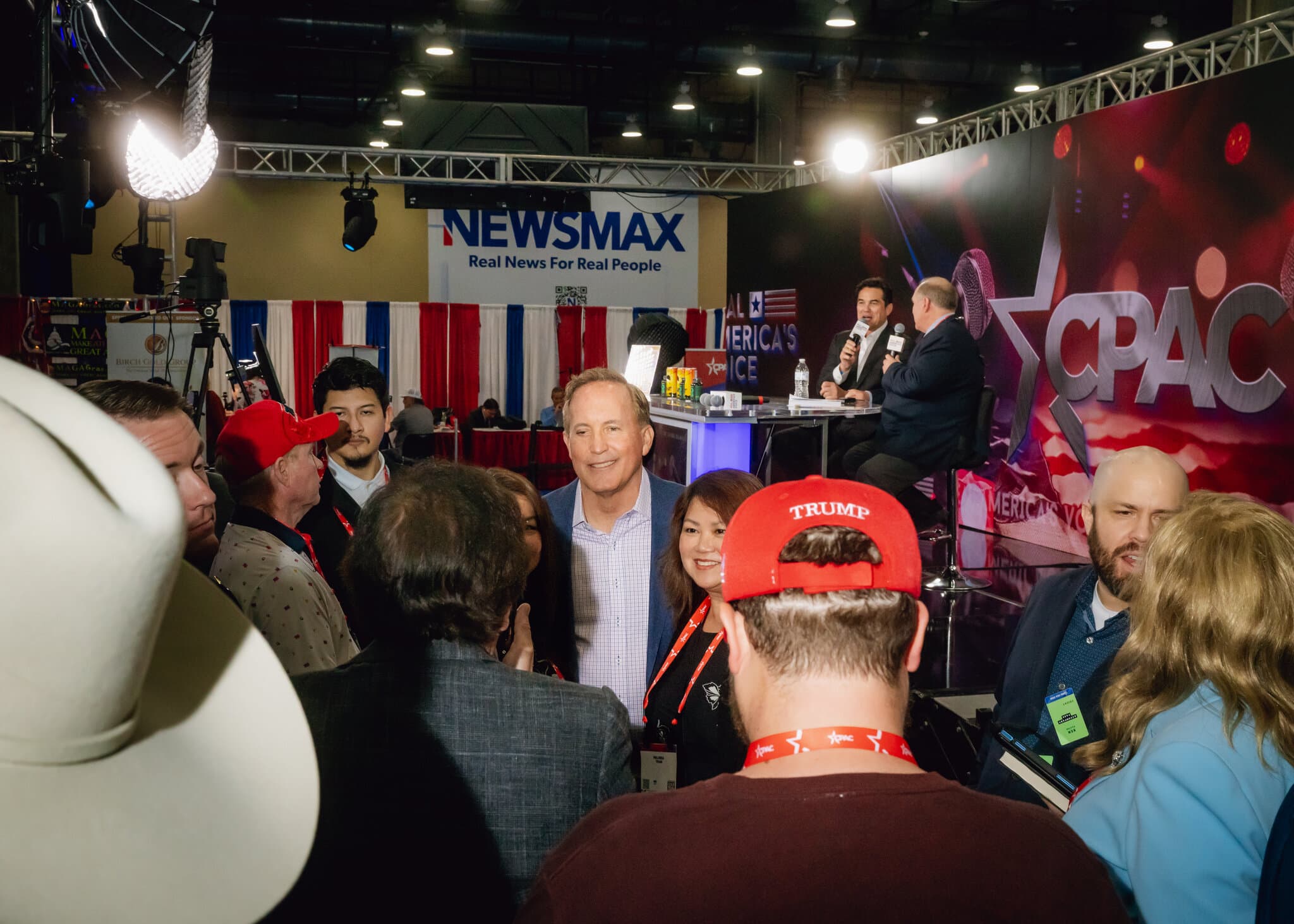 At CPAC, Texas Shows Love for Ken Paxton and Boos for an Absent John Cornyn