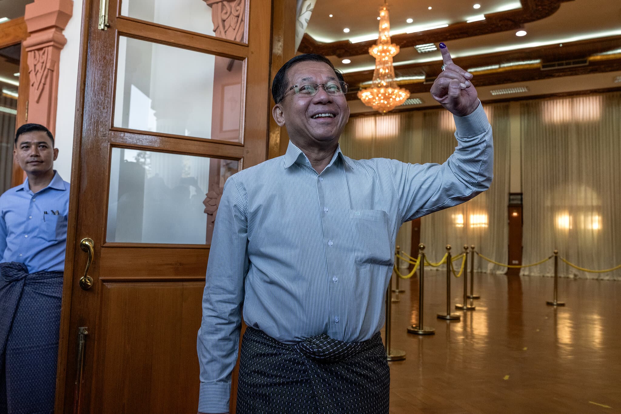 Myanmar Junta Chief Ascends to President, Five Years After Coup