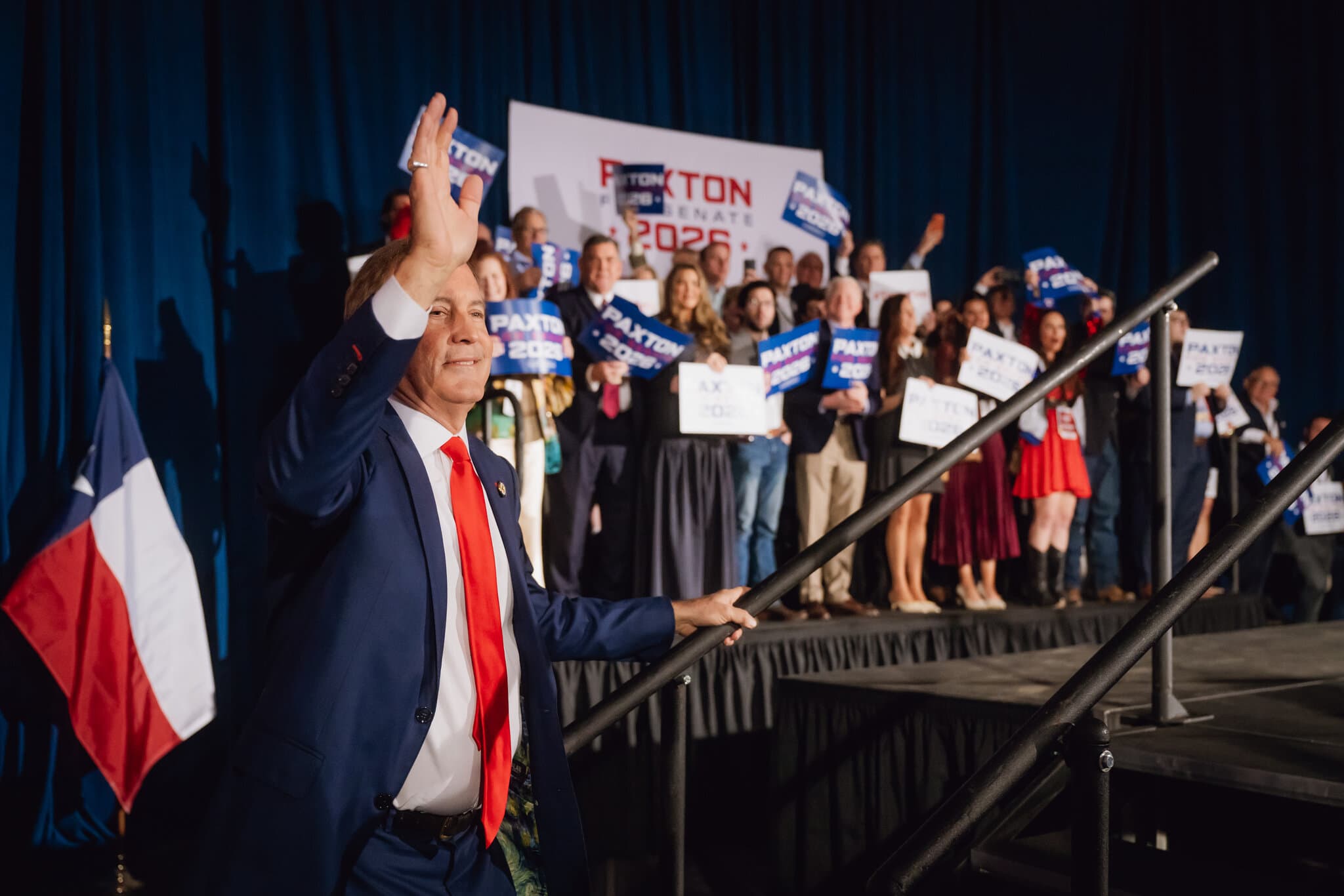 Trump Backs Paxton in Texas, Flexing Power in Final Week of Senate Runoff