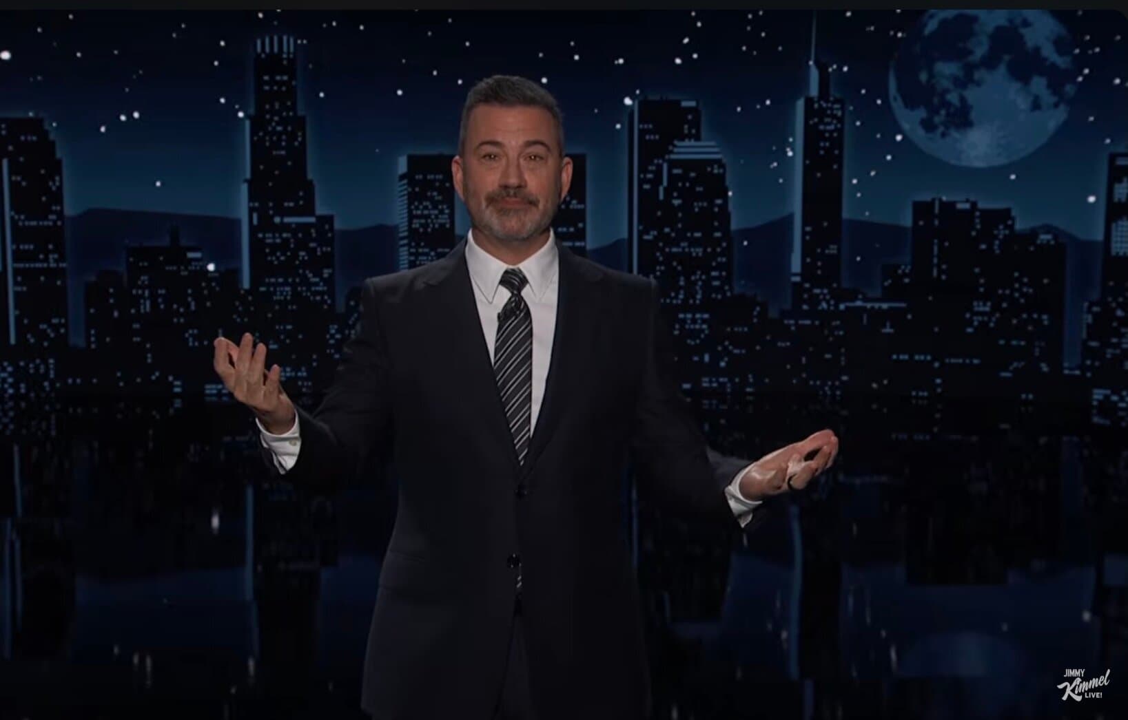 Jimmy Kimmel Salutes Melania’s White House Surprise