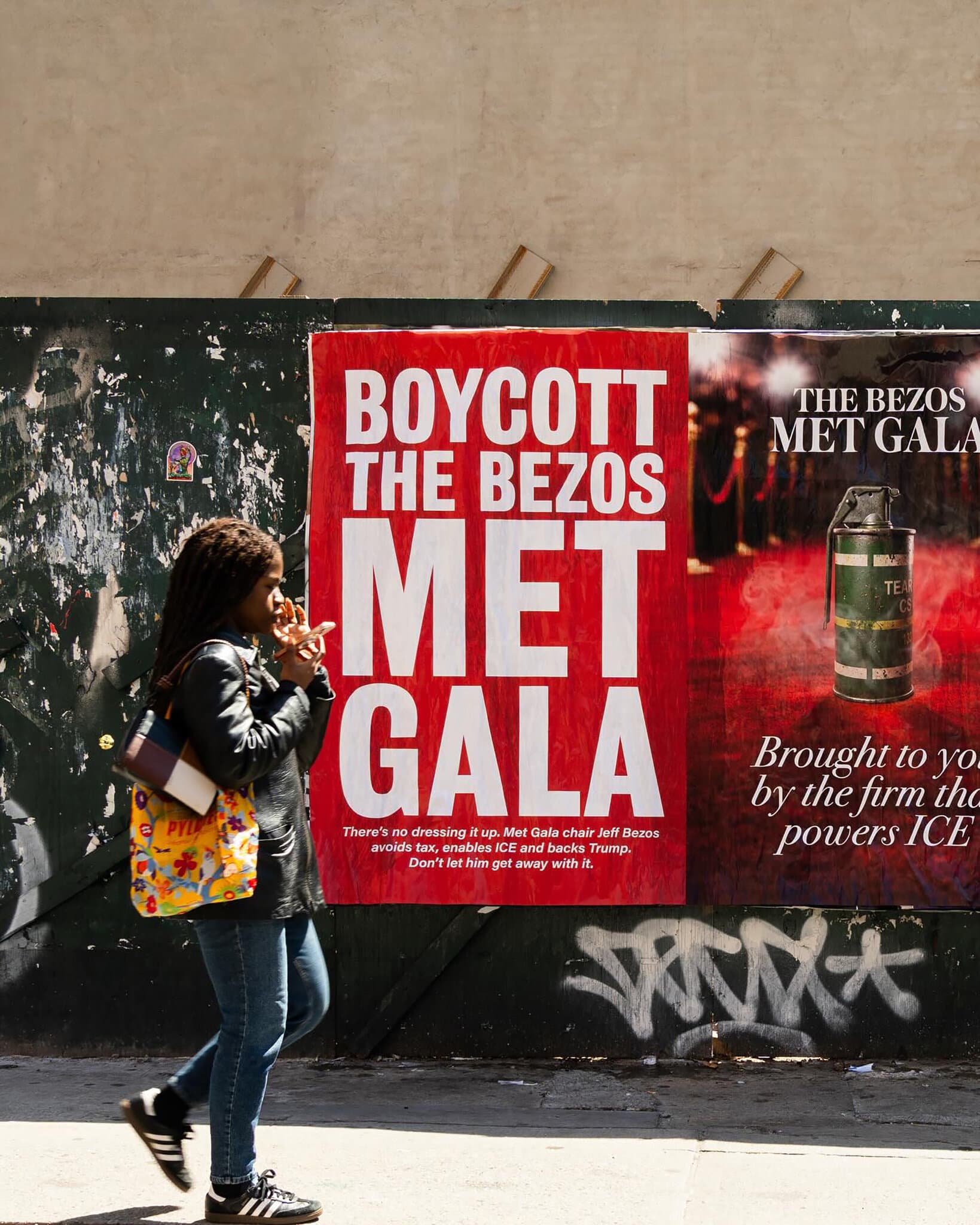 The Underground Campaign Calling for a Boycott of ‘the Bezos Met Gala’