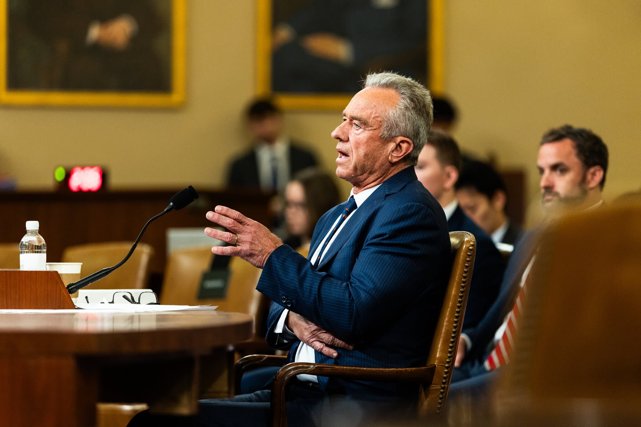 With Vaccines Widely Popular, Kennedy Changes Tone, but Maybe Not His Plans