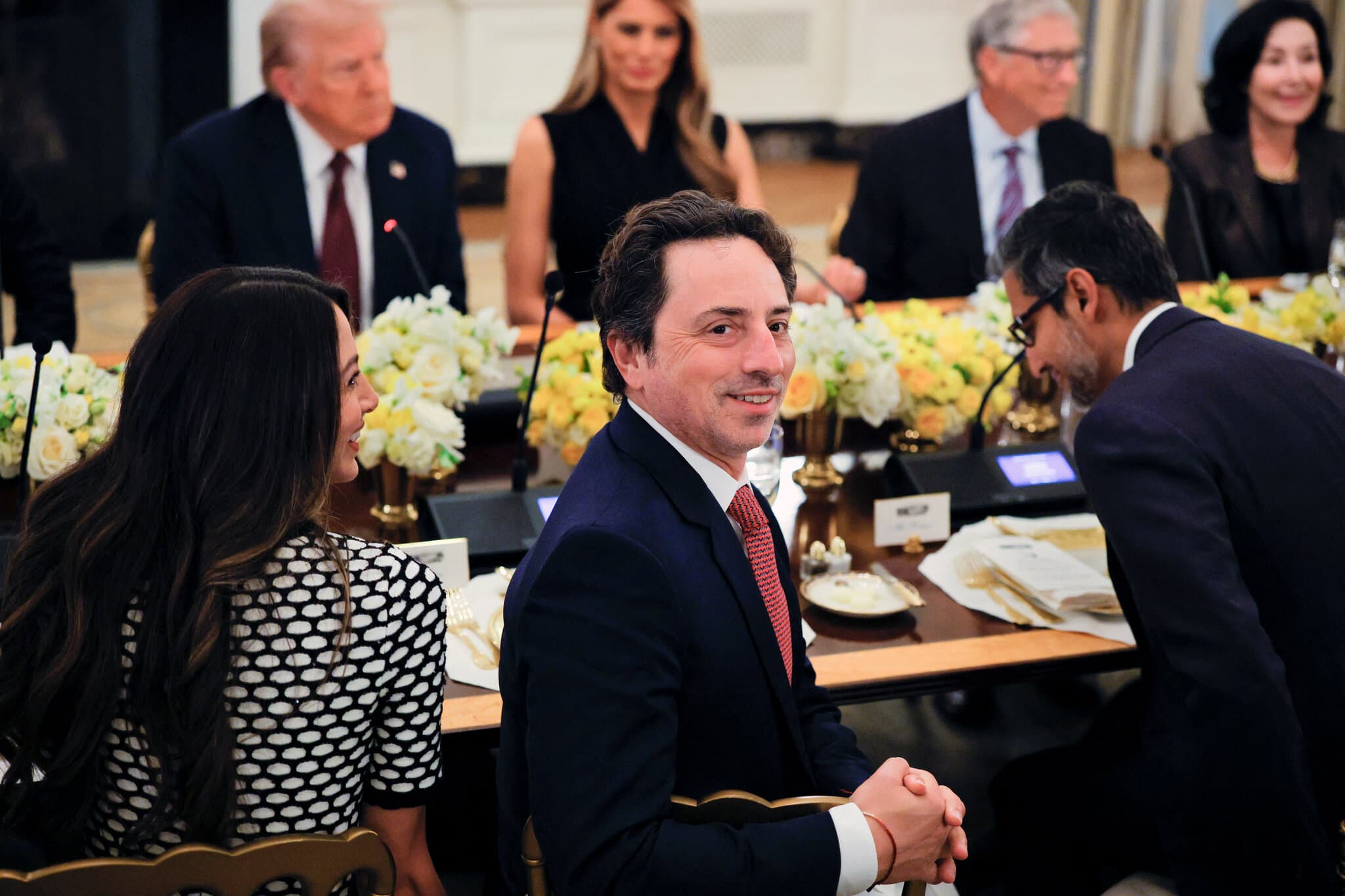 Sergey Brin Moves to the Right, With a ‘MAGA Girlfriend’ by His Side