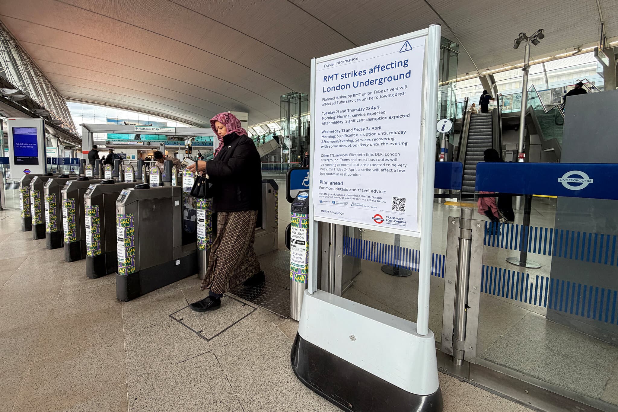 London Braces for Disruption From Tube Drivers’ Strike