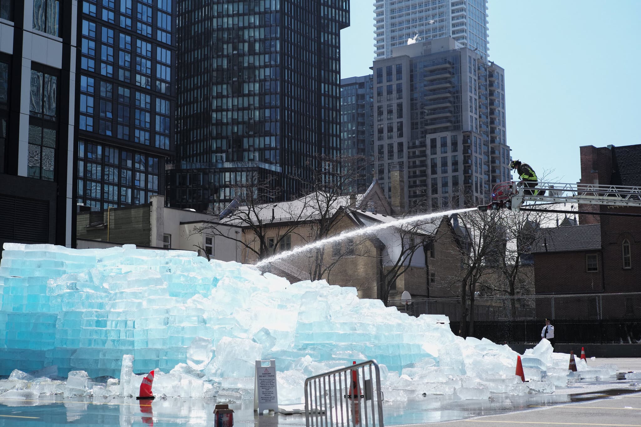 Drake’s Publicity Stunt Brings Ice, Blowtorches and Headaches to Toronto