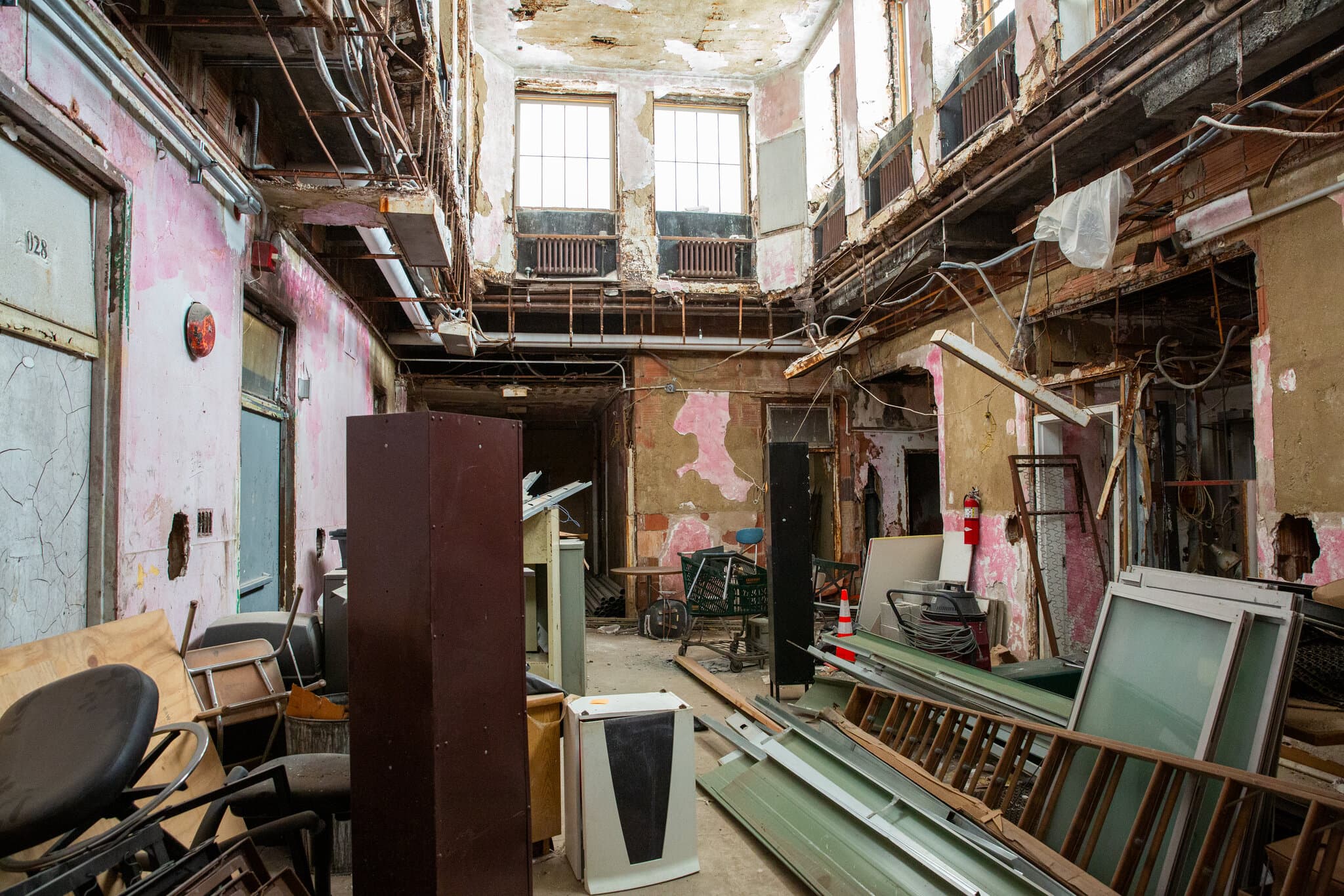 Inside a Once-Grand Building That Housed the Vulnerable for a Century