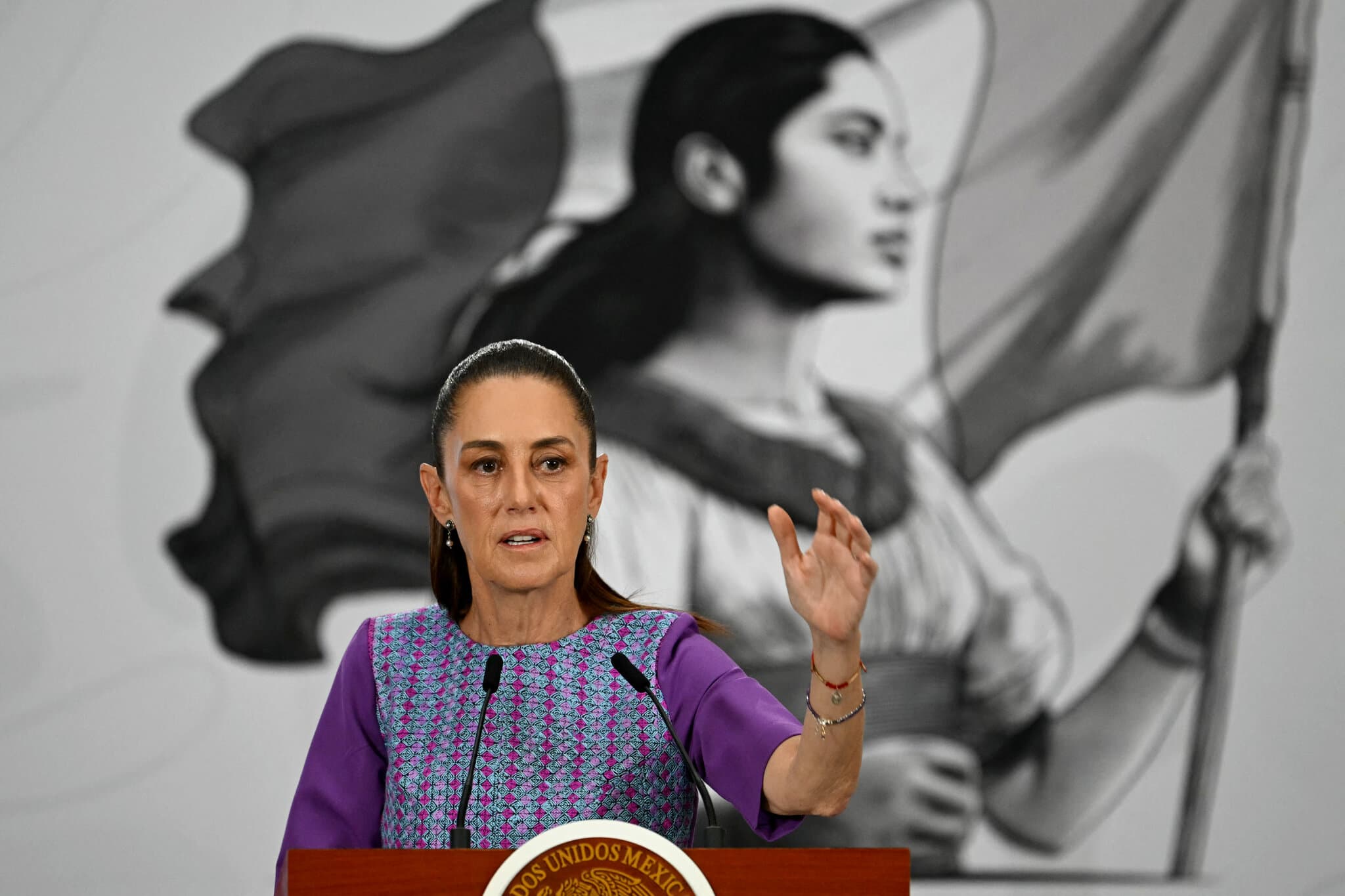 Mexico’s President Faces Perilous Choice After U.S. Indicts Her Ally