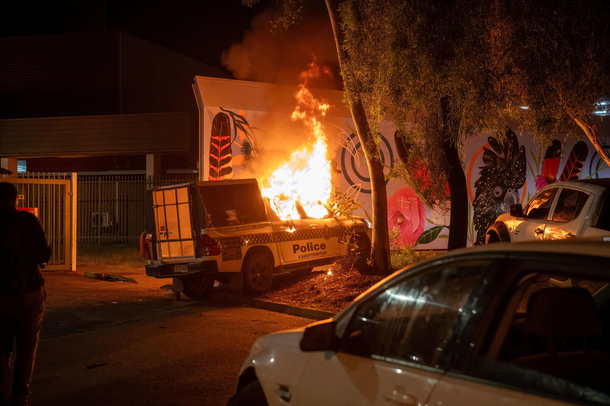 Violence Erupts in Australian Town After Arrest of Suspect in Girl’s Killing