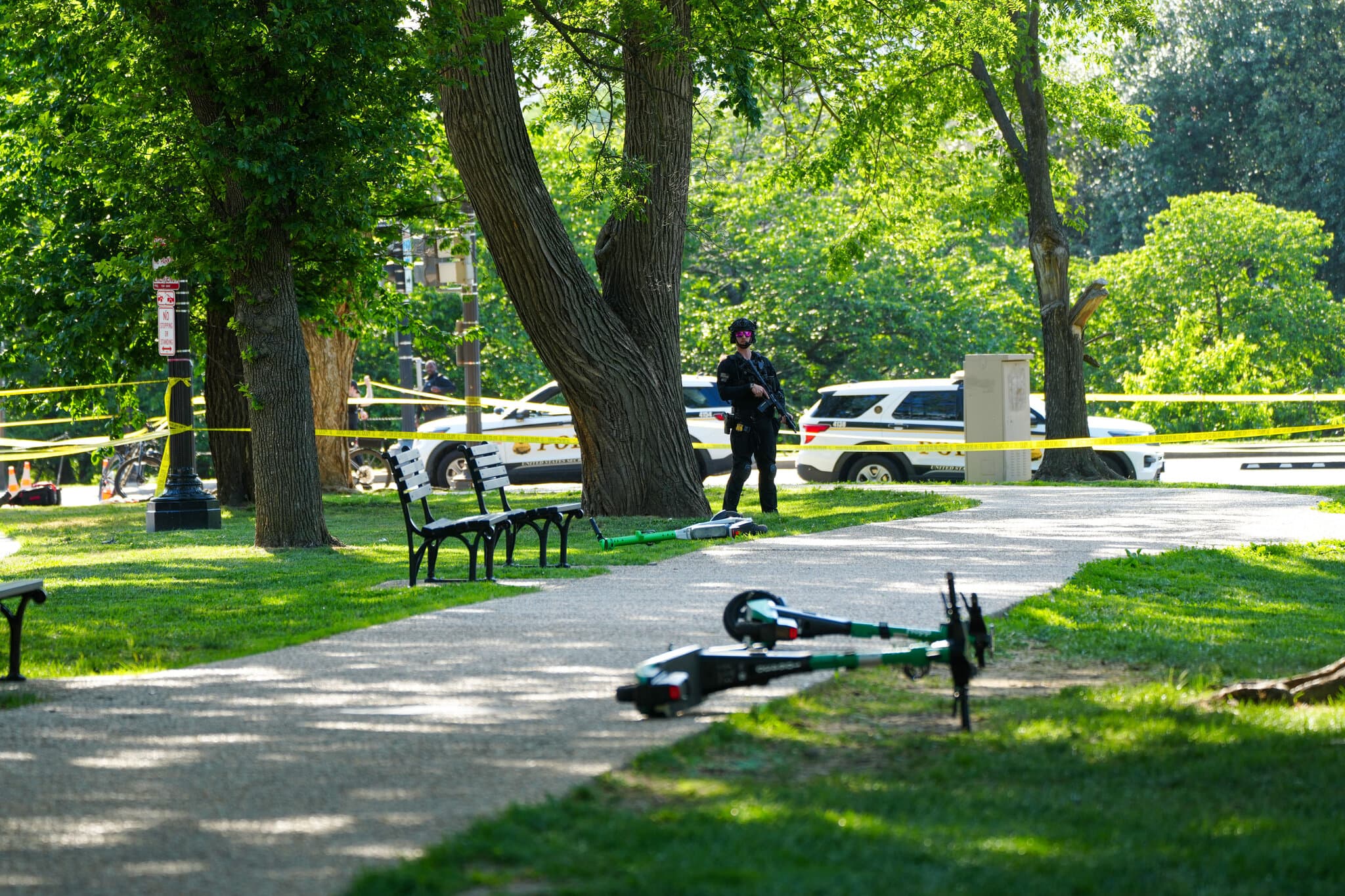 Suspect in National Mall Shooting Expressed Hostility Toward White House, Authorities Say