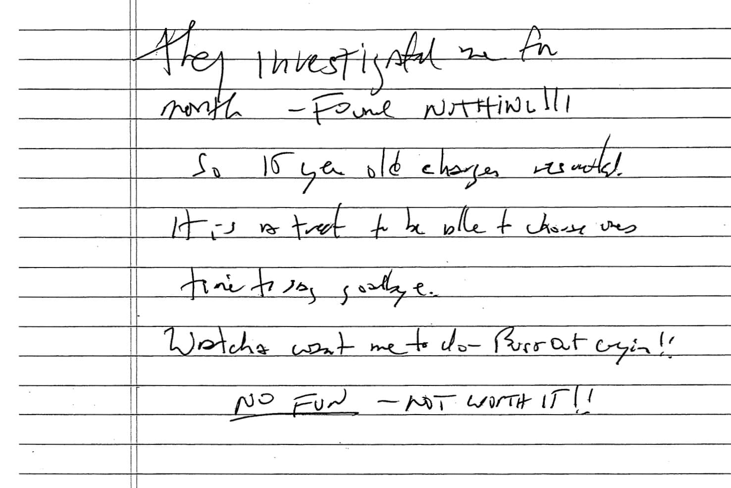 Purported Epstein Suicide Note Is Released