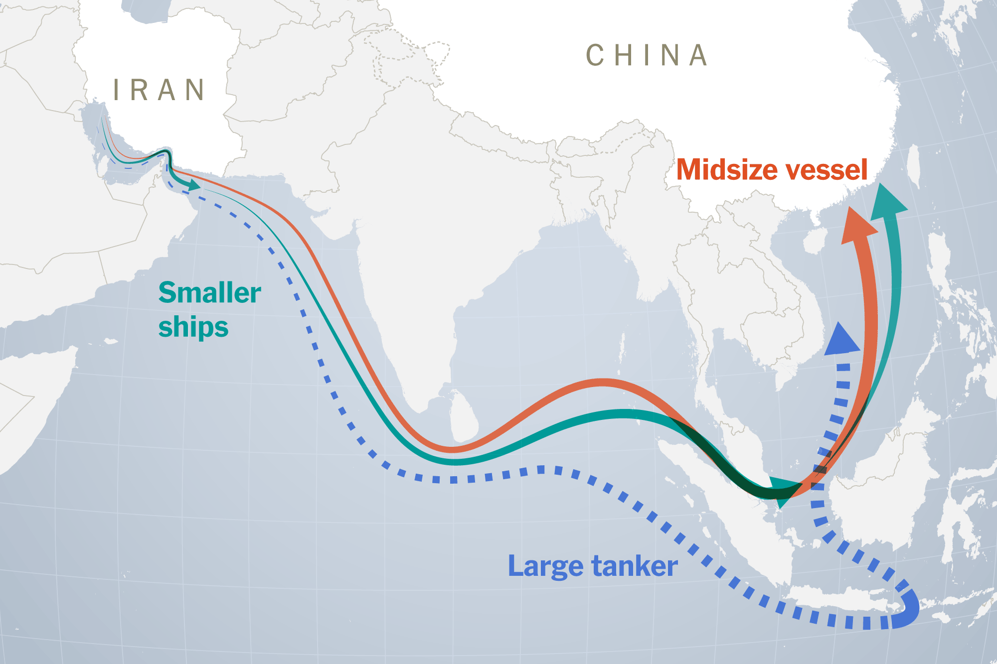 How Iran’s Energy Exports Are Still Headed Toward China