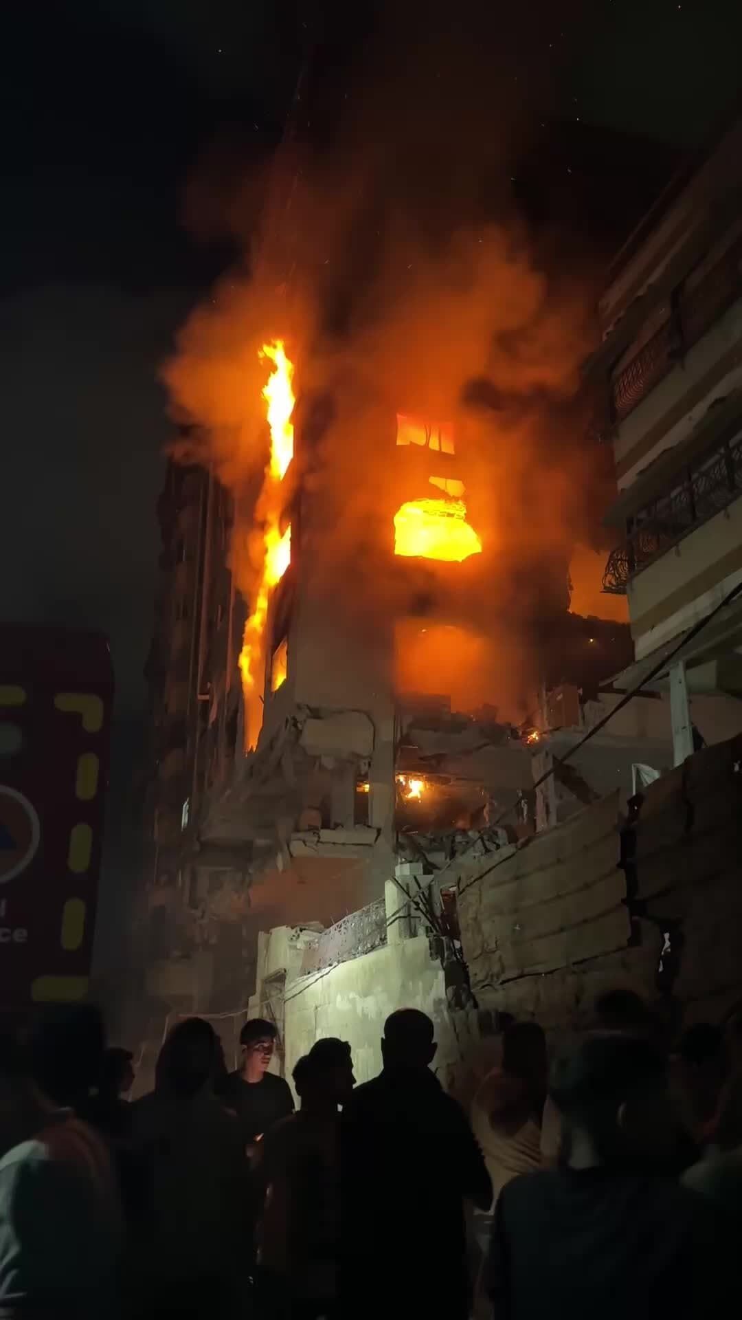 Israeli Strike Targeted Top Hamas Leader in Gaza, Officials Say