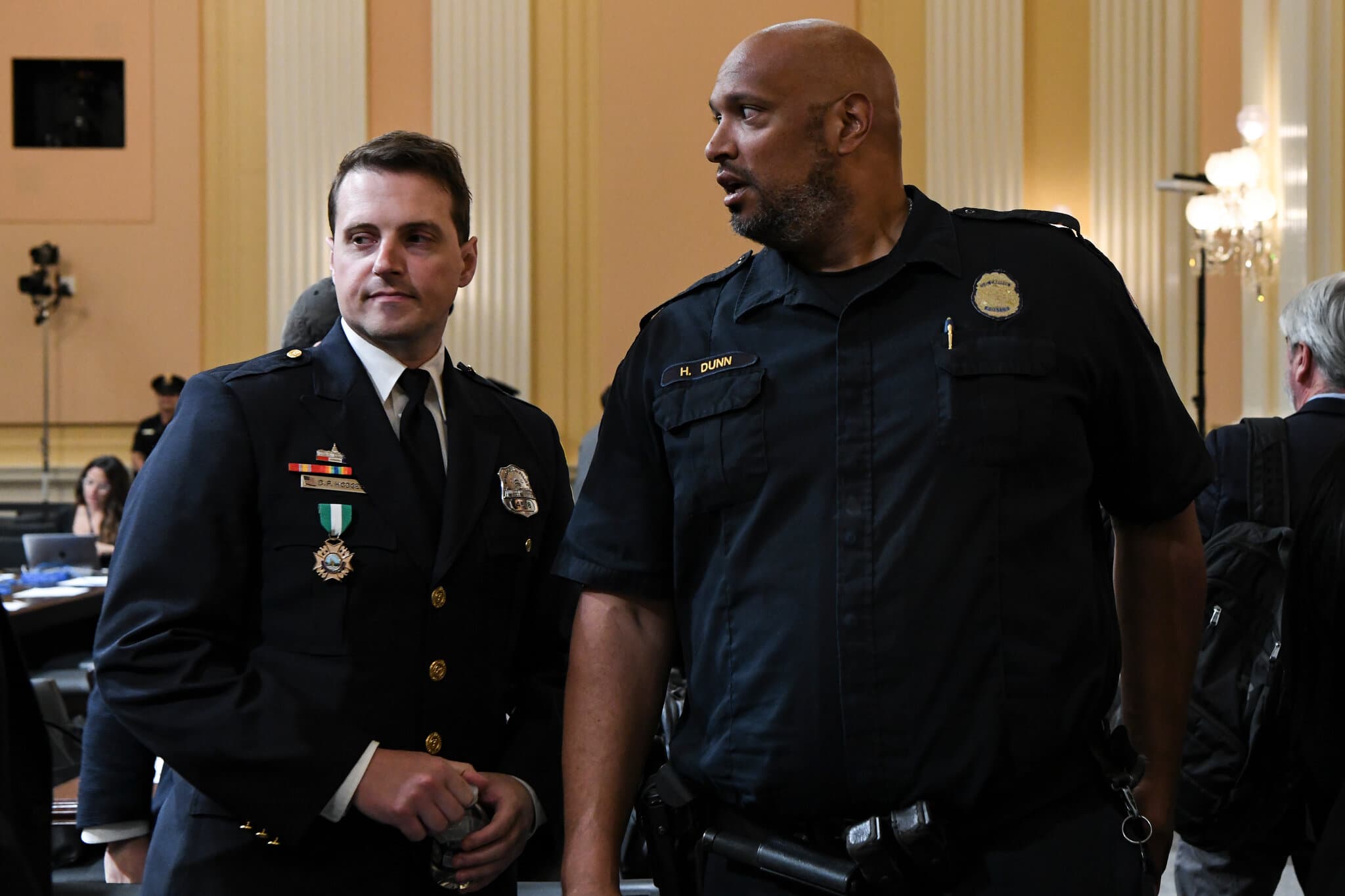 Jan. 6 Police Officers Sue to Block Trump’s Payout Fund