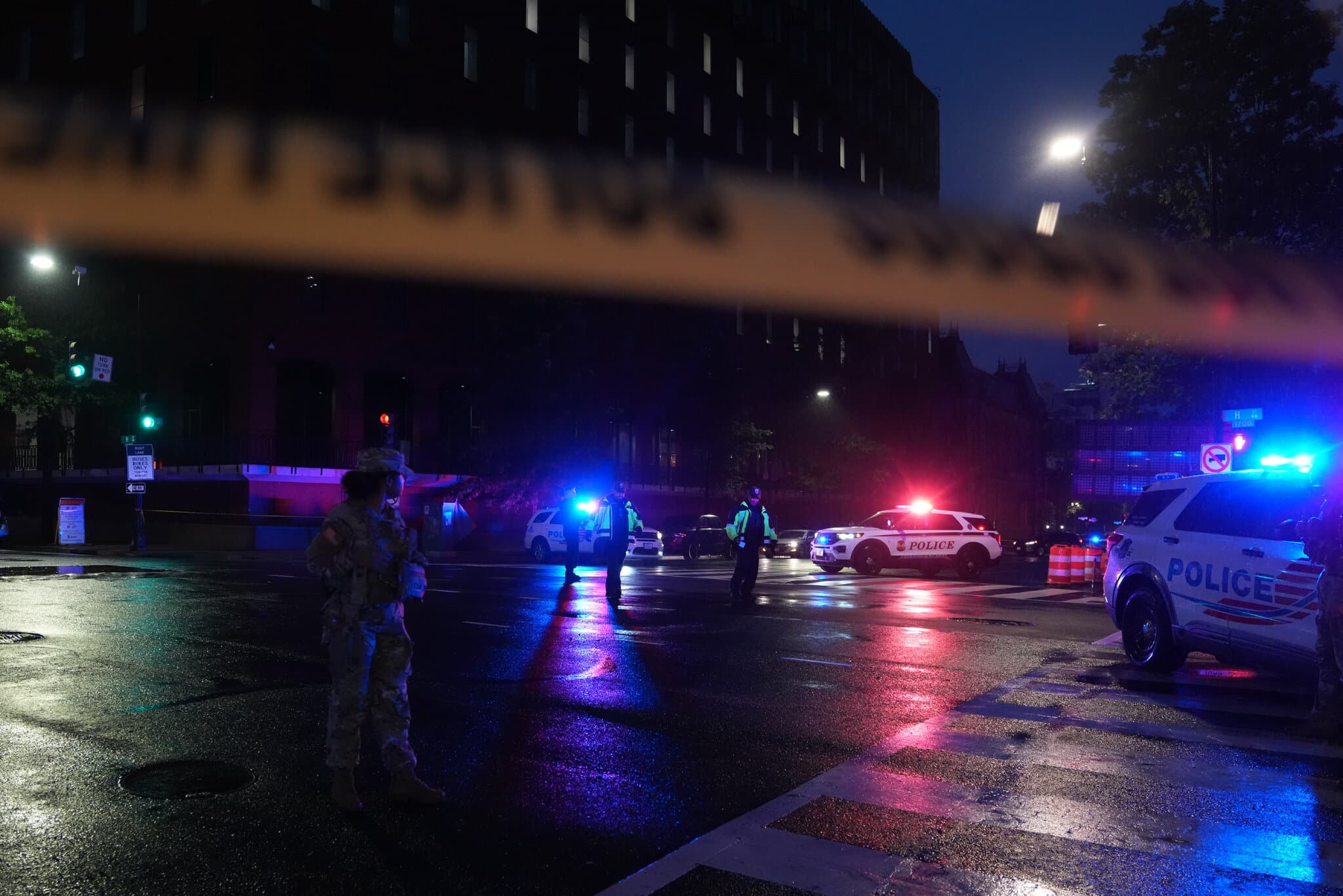 Bystander Wounded in Shooting Near White House Is in Stable Condition
