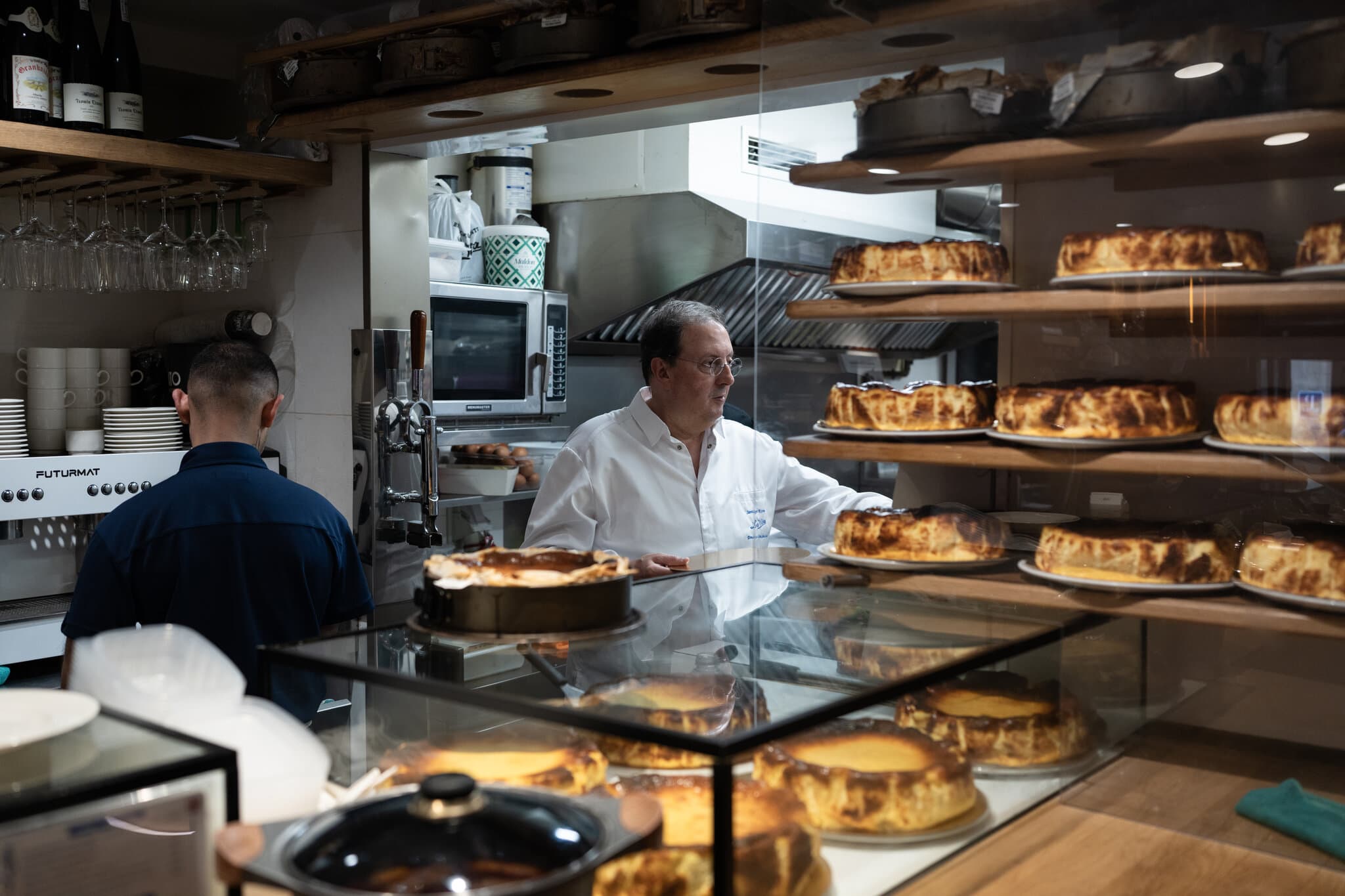 He Invented the Basque Cheesecake. He Prefers Chocolate.