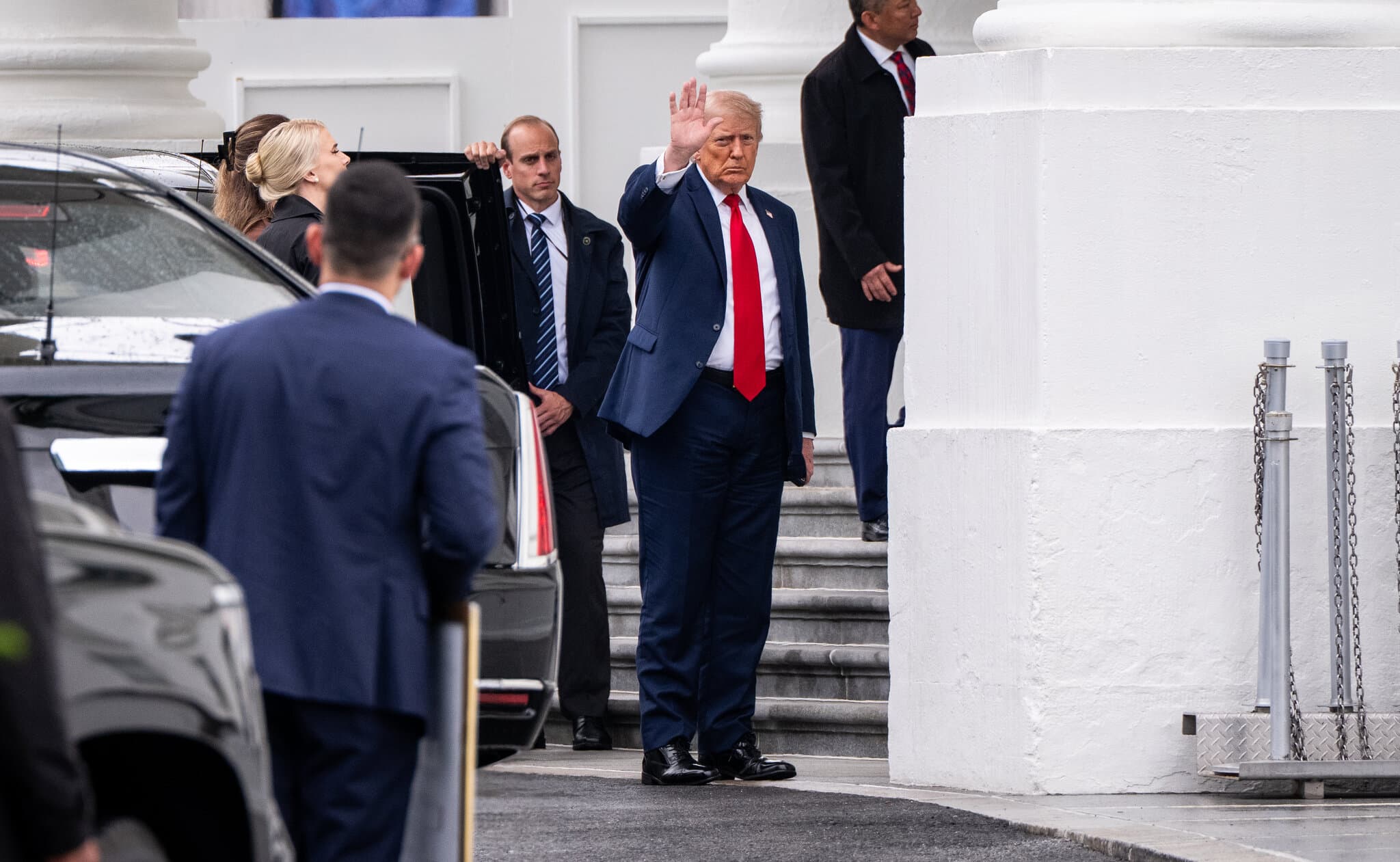 Trump Undergoes a Physical Exam at Walter Reed