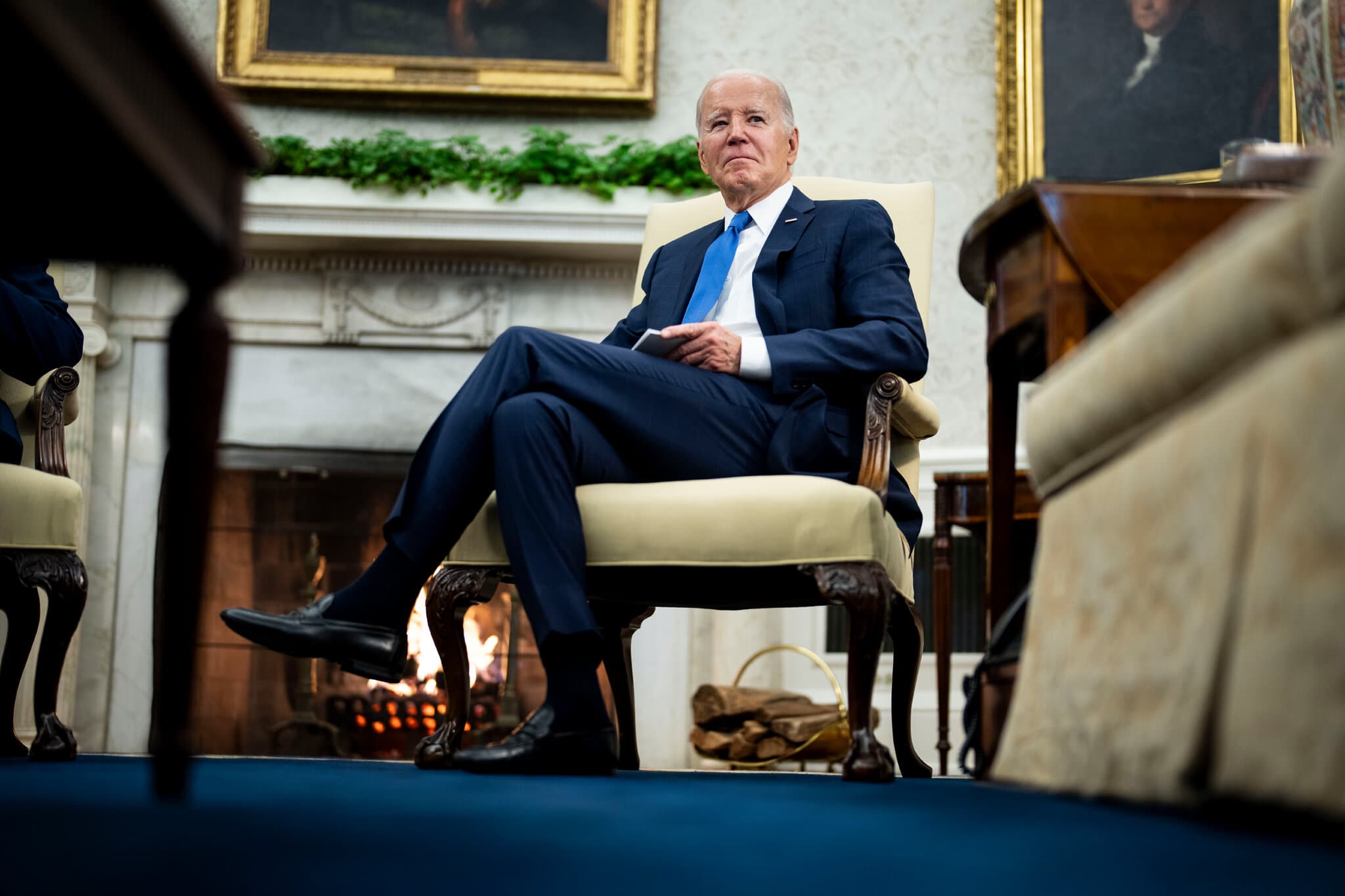 Biden Sues Justice Dept. to Block Release of Tapes