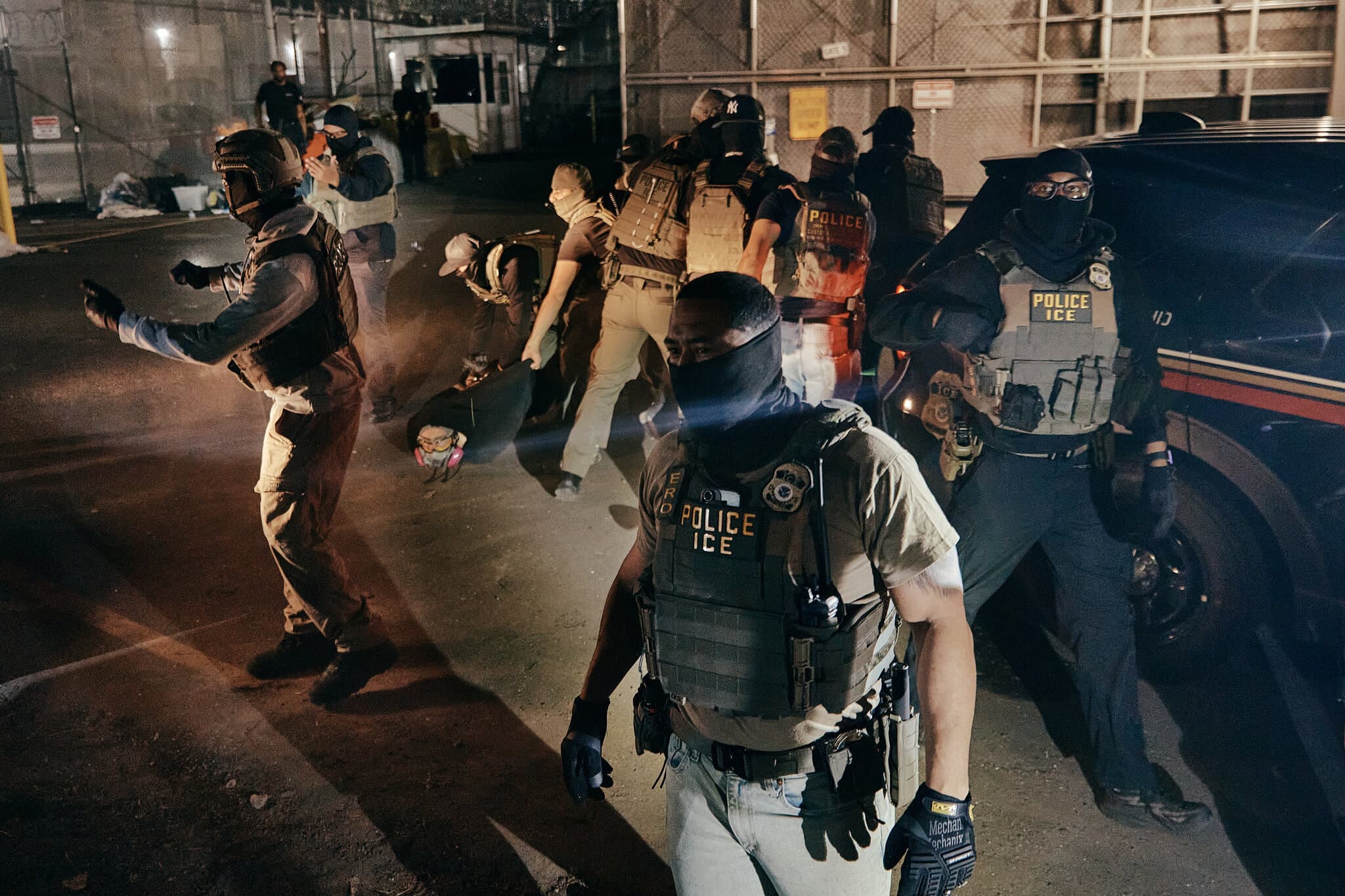 Protesters Arrested at Immigration Detention Center as Tensions Rise