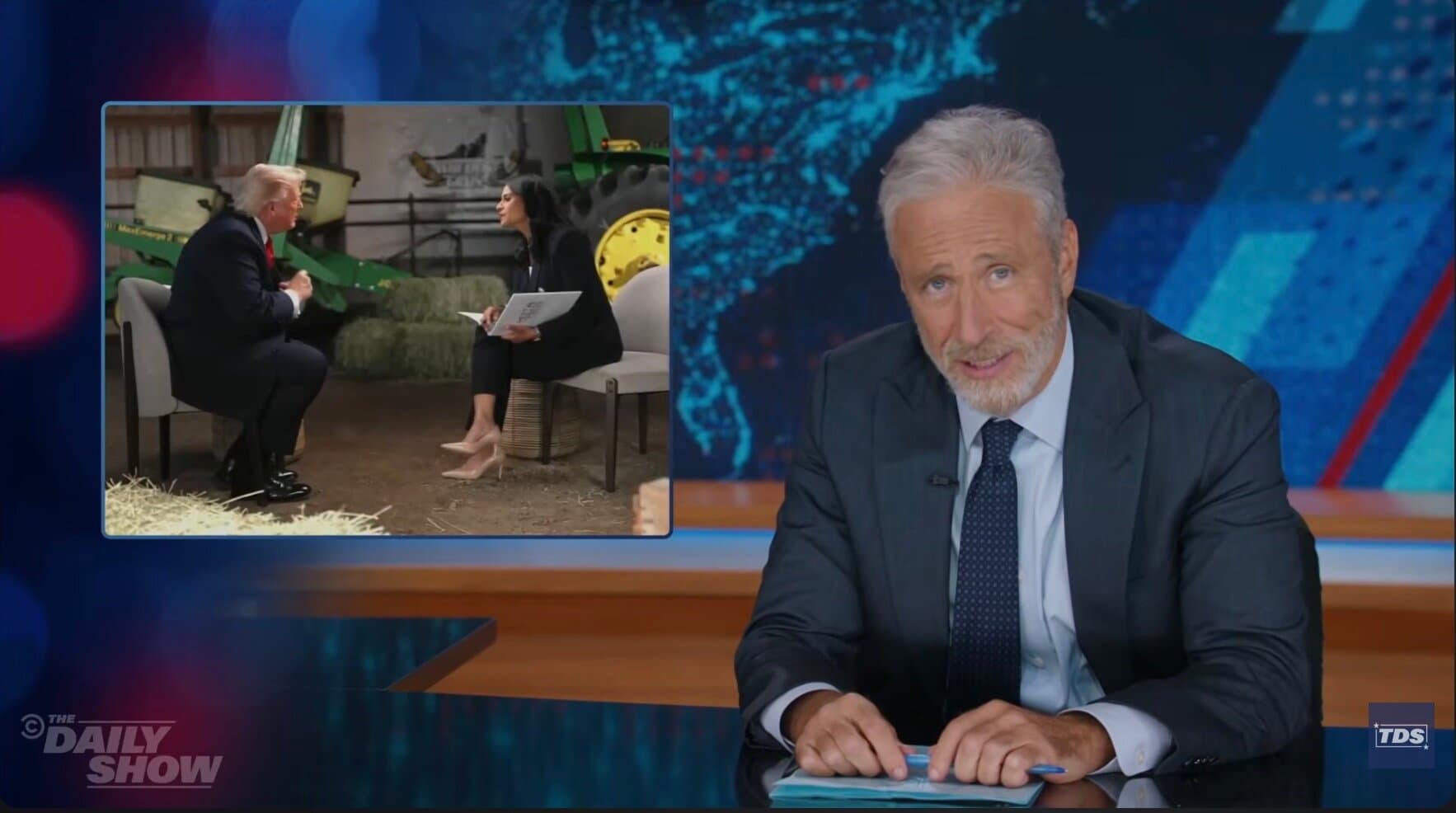 Late Night Roasts Trump for Walking Out on ‘Meet the Press’